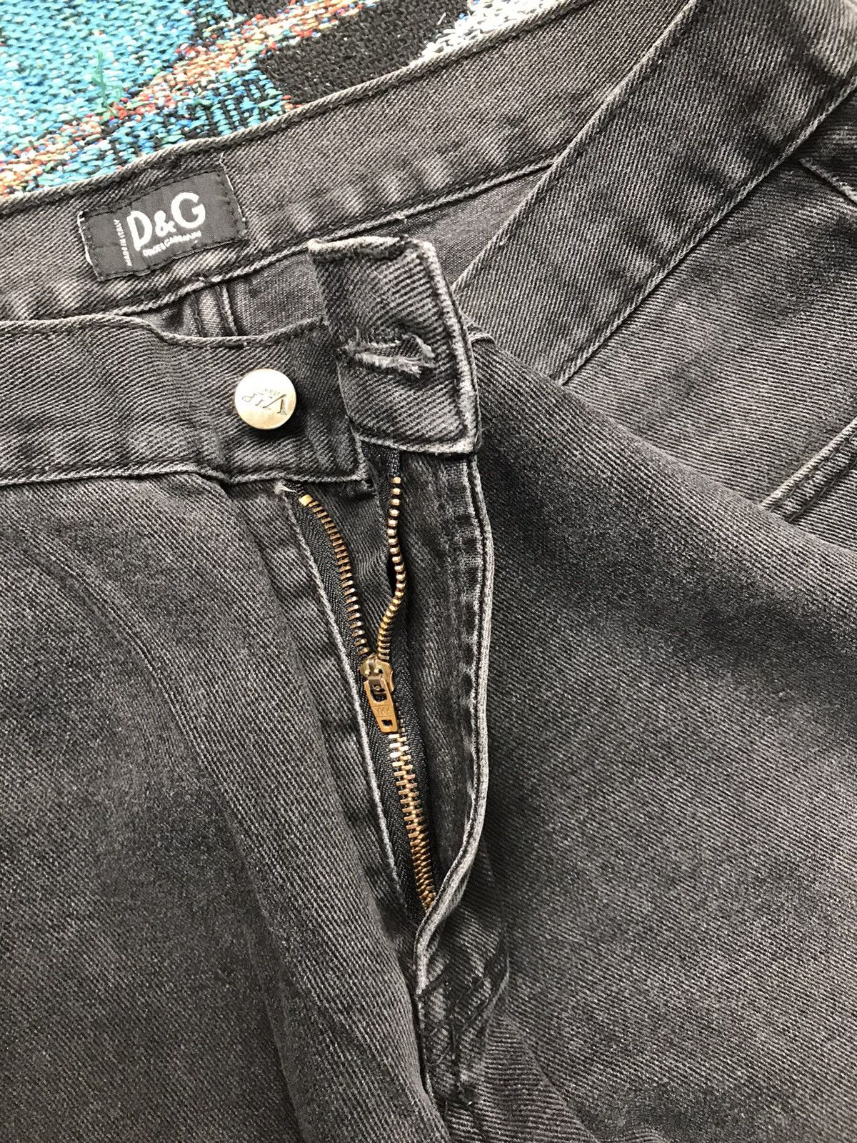 Dolce & Gabbana Vintage Dolce & gabbana embroidered denim Size US 38 / EU 54 - 7 Thumbnail
