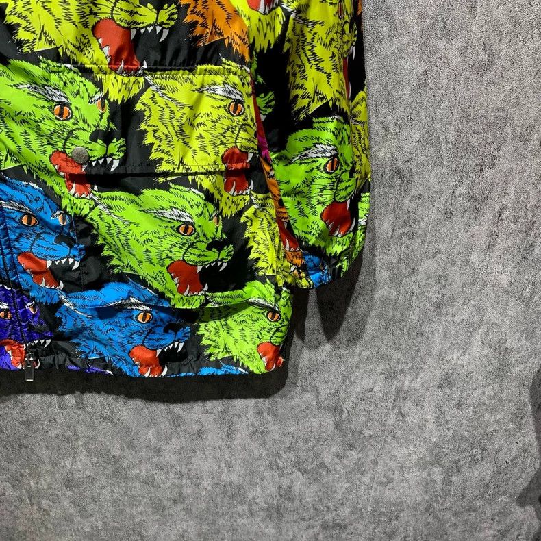 Gucci Gucci Graffiti leopard head full print windbreaker jacket 2 Size US S / EU 44-46 / 1 - 6 Thumbnail