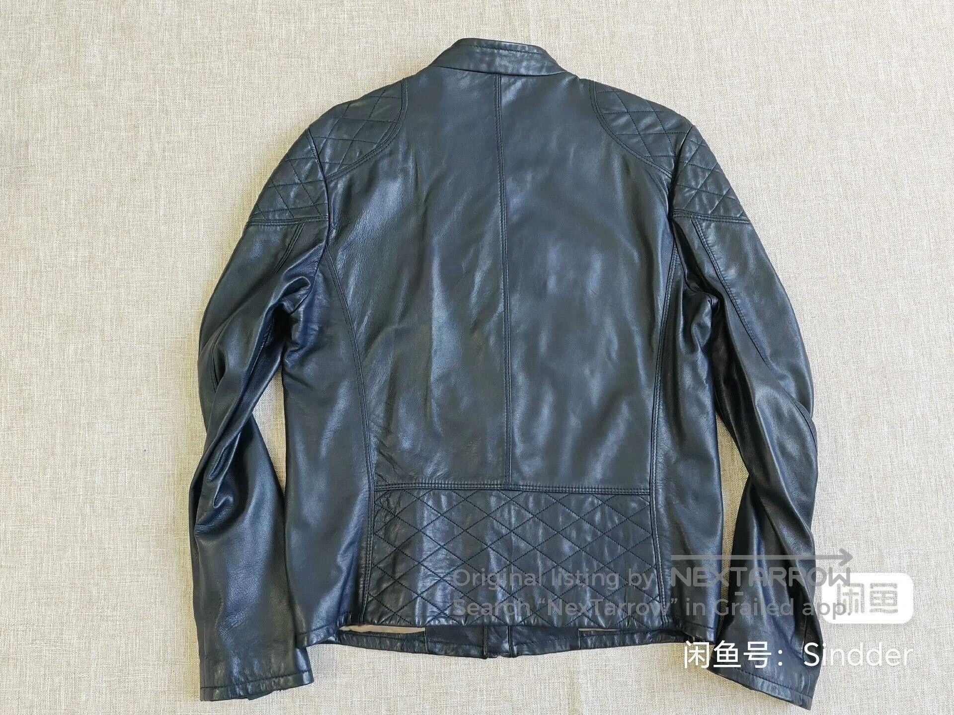 Gucci Gucci Men's Leather Jacket. Size US M / EU 48-50 / 2 - 8 Thumbnail