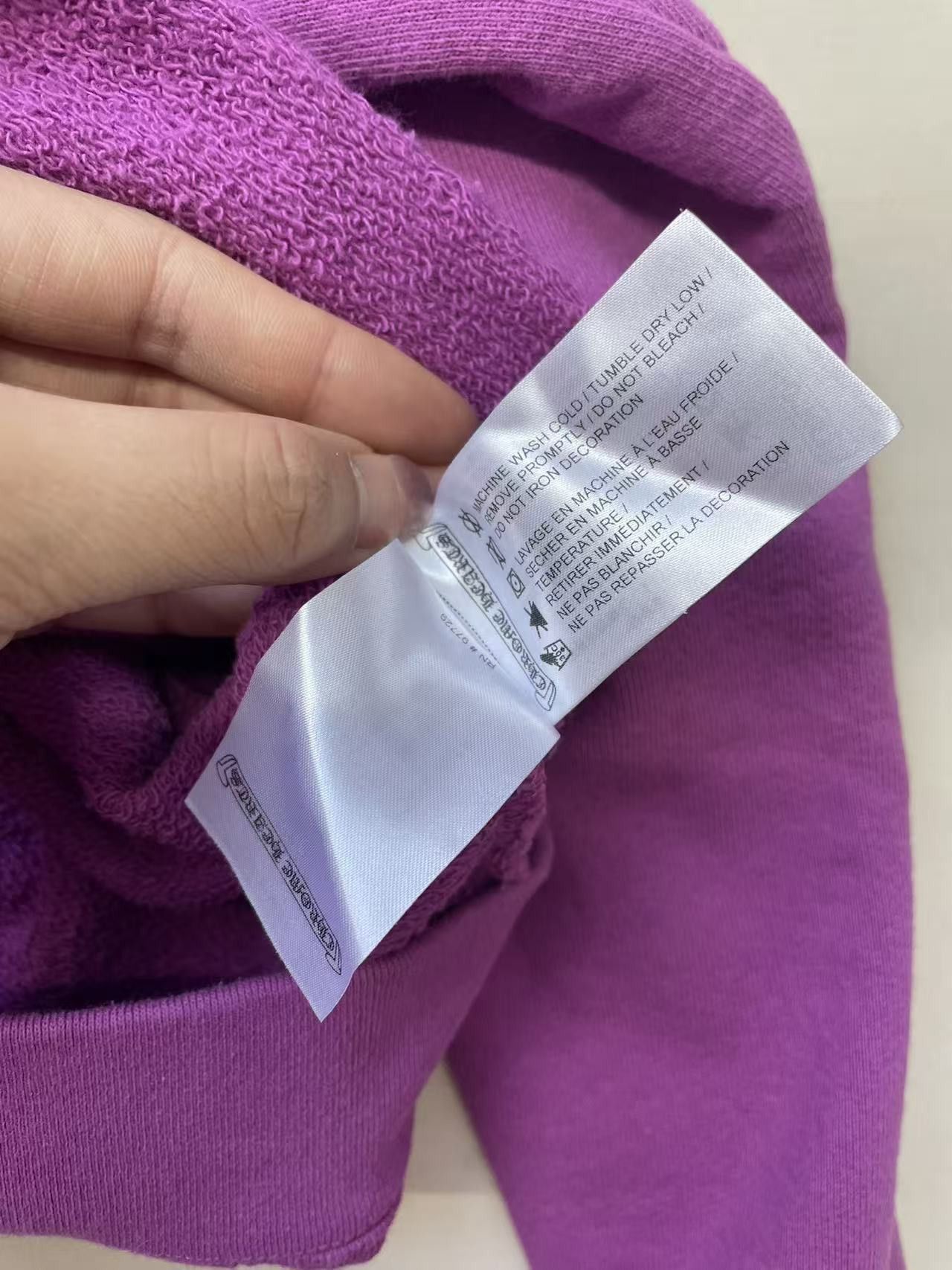 Chrome Hearts Chrome Hearts Matty Boy Spider Web Purple Hoodie Size L / US 10 / IT 46 - 8 Thumbnail