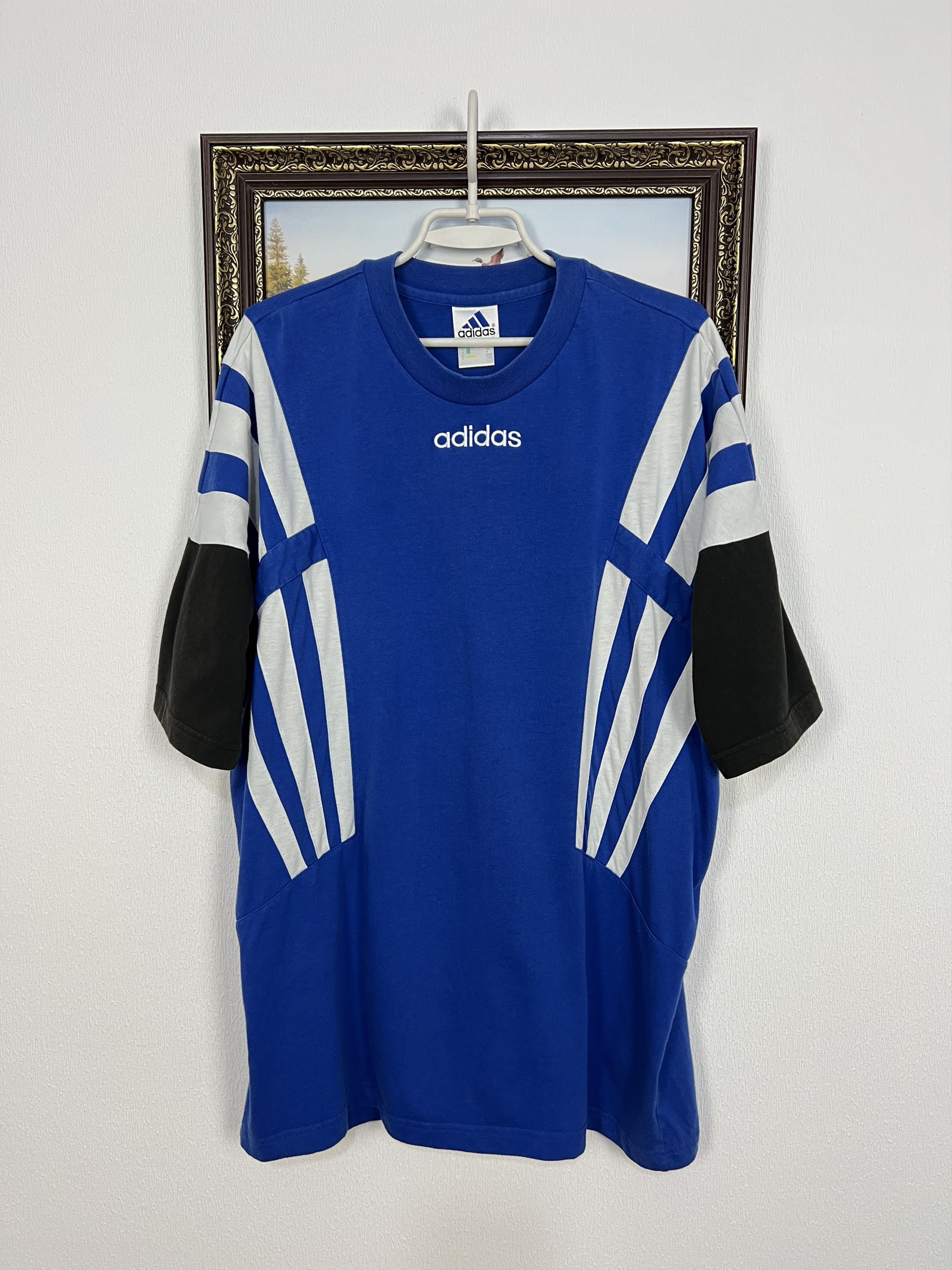 Adidas Vintage 90's Adidas FC Schalke 04 Football Shirt Adidas Size US L / EU 52-54 / 3 - 1 Thumbnail