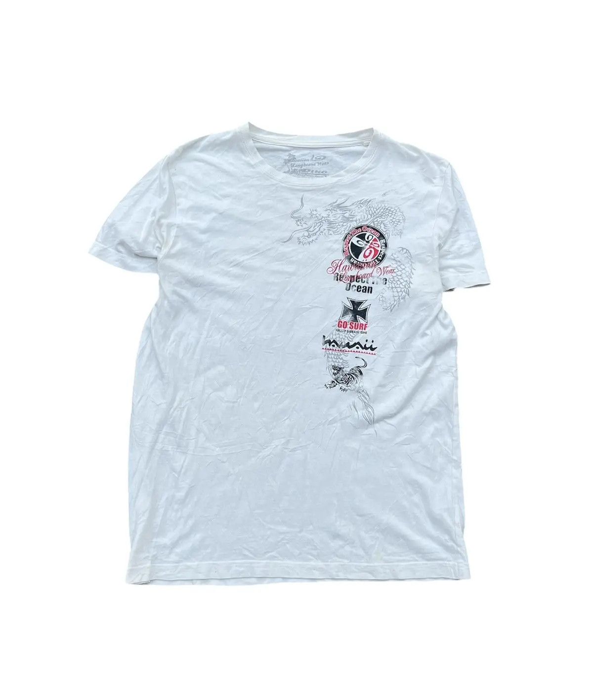 L.G.B. カットソー 希少DRAGONTRIP BLUORNG Lime Shenron 3 T-Shirt - 100% Cotton, Dragon Screen