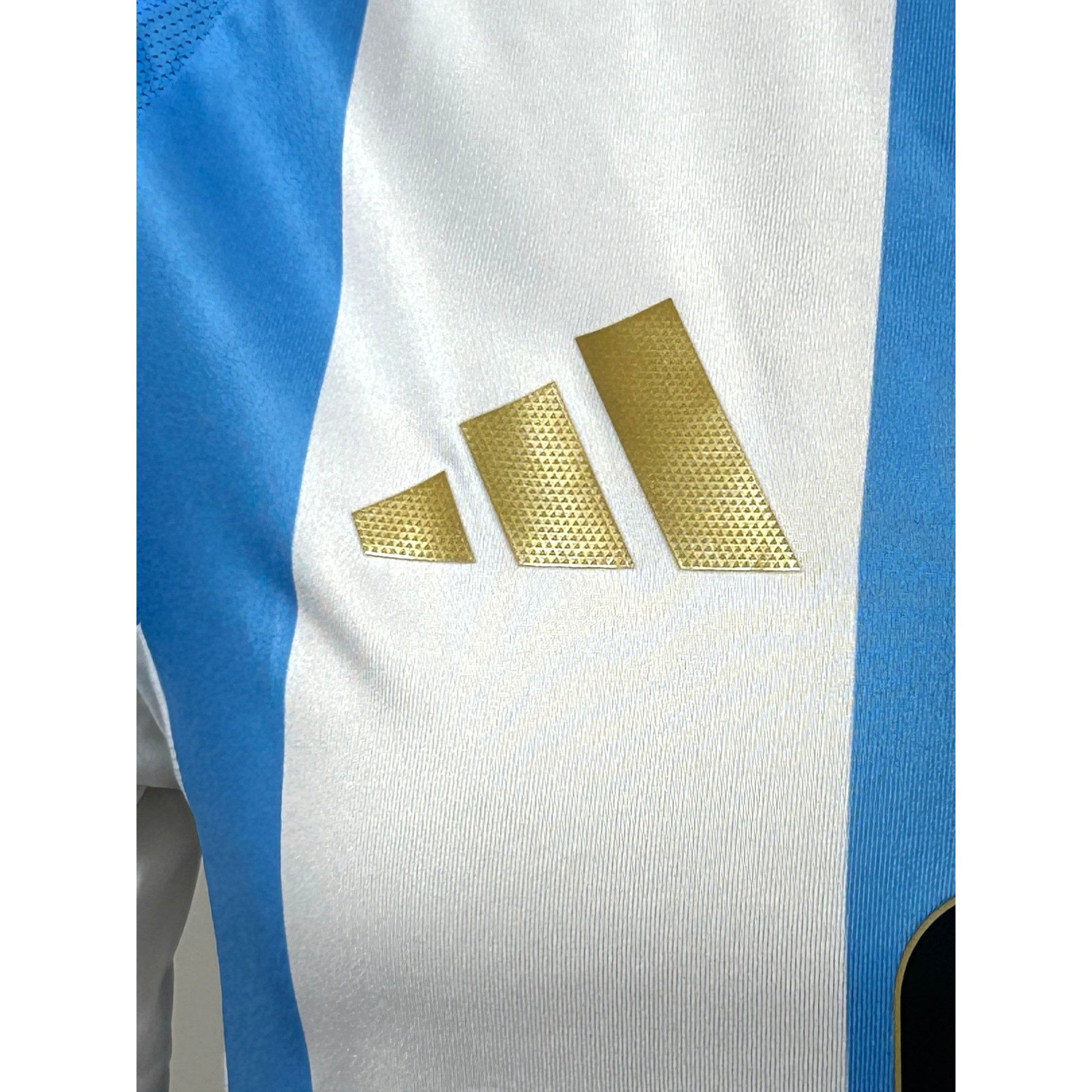 Adidas Adidas Messi Soccer Jersey S Slim White Blue 2022 Short Slee Size US S / EU 44-46 / 1 - 6 Thumbnail