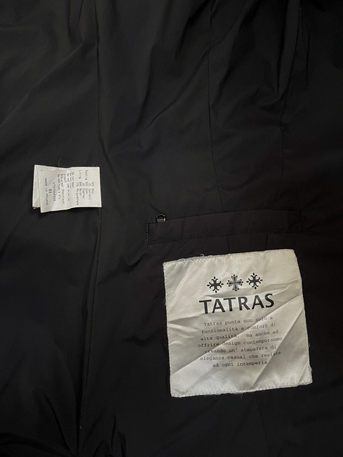 TATRAS 2000s puffer down apparel #B3 Size US M / EU 48-50 / 2 - 7 Thumbnail