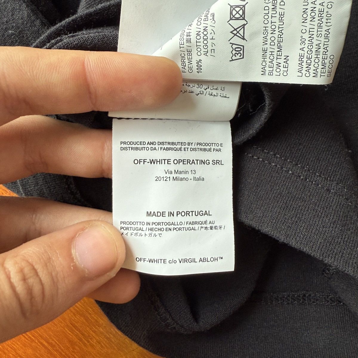 Off-White Off-White dondi tee slim fit size XS black Size US XS / EU 42 / 0 - 7 Thumbnail