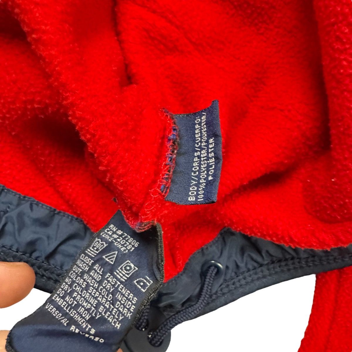 Tommy Hilfiger × Vintage Tommy Hilfiger Jacket Womens Full Zip Fleece Vintage 90s/00 Size L / US 10 / IT 46 - 7 Thumbnail