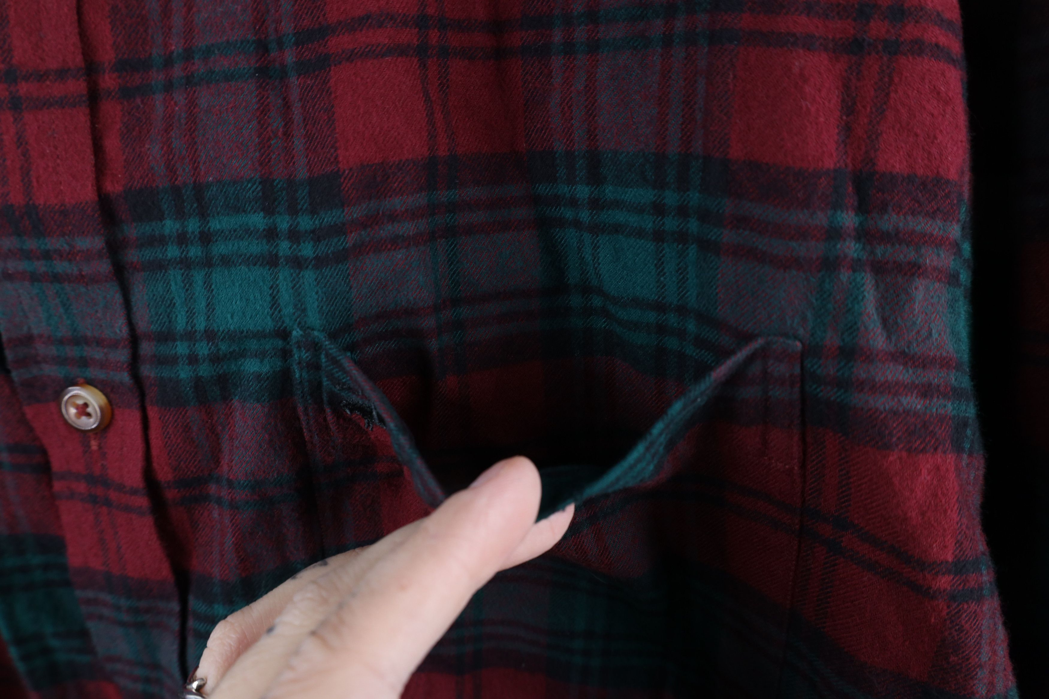 Brooks Brothers × Vintage Vintage 90s Brooks Brothers Fit Flannel Button Down Shirt Size US XXL / EU 58 / 5 - 5 Thumbnail