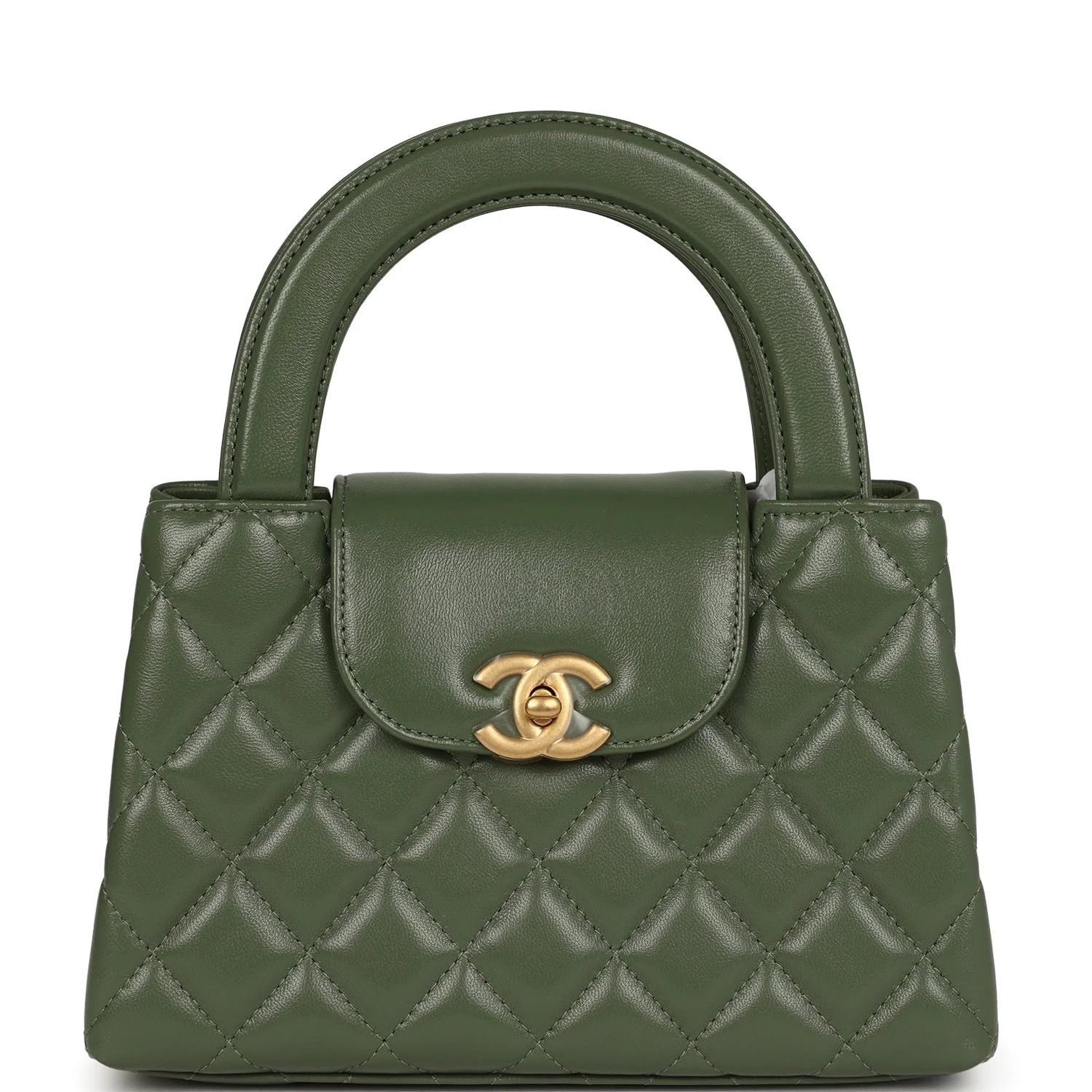 Chanel os11x0326 Size: OS / Small Kelly Shopper Bag in Green Size ONE SIZE - 1 Thumbnail