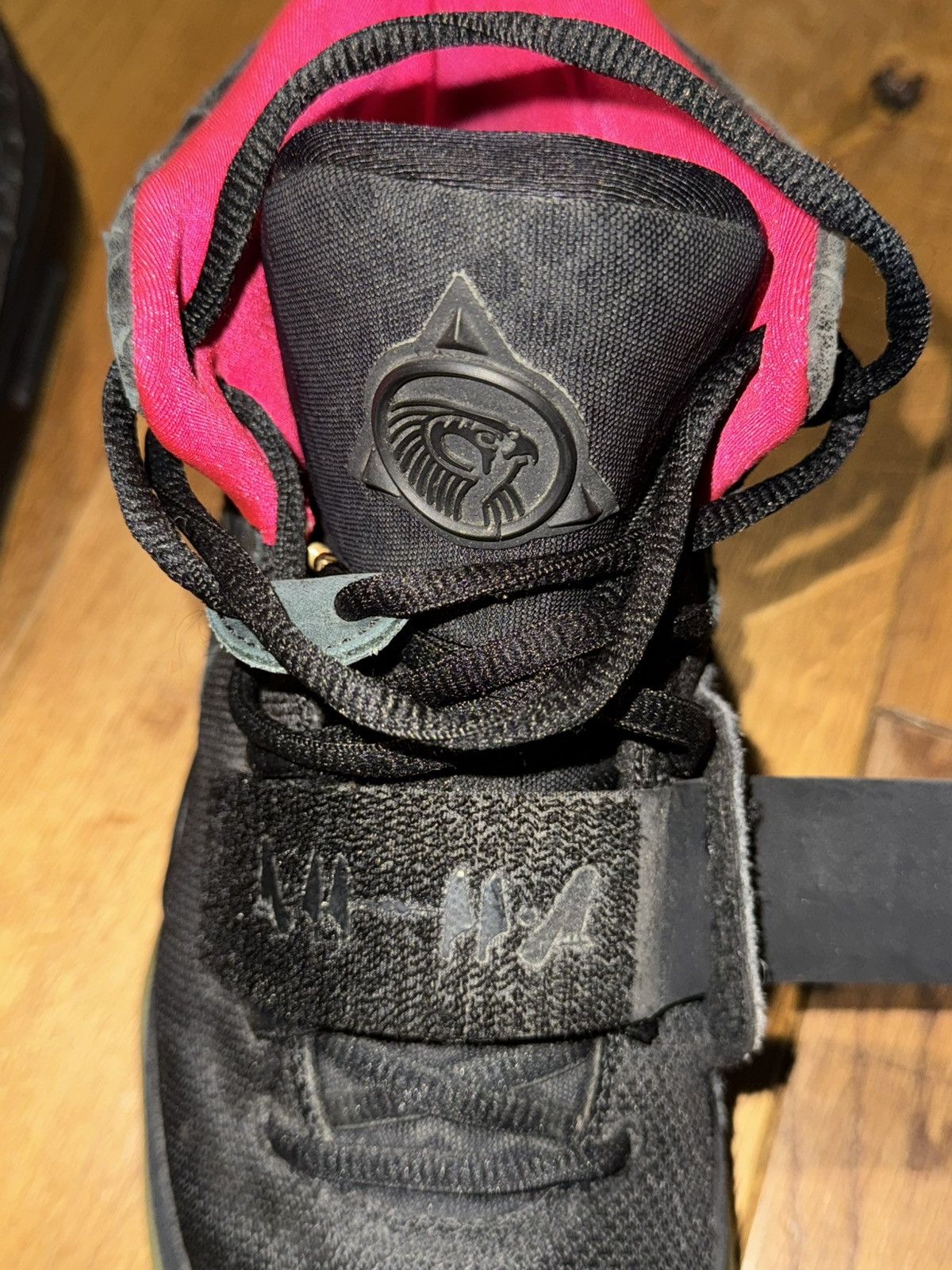 Nike NIKE AIR YEEZY 2 SOLAR RED SNEAKERS Size US 9.5 / EU 42-43 - 20 Thumbnail