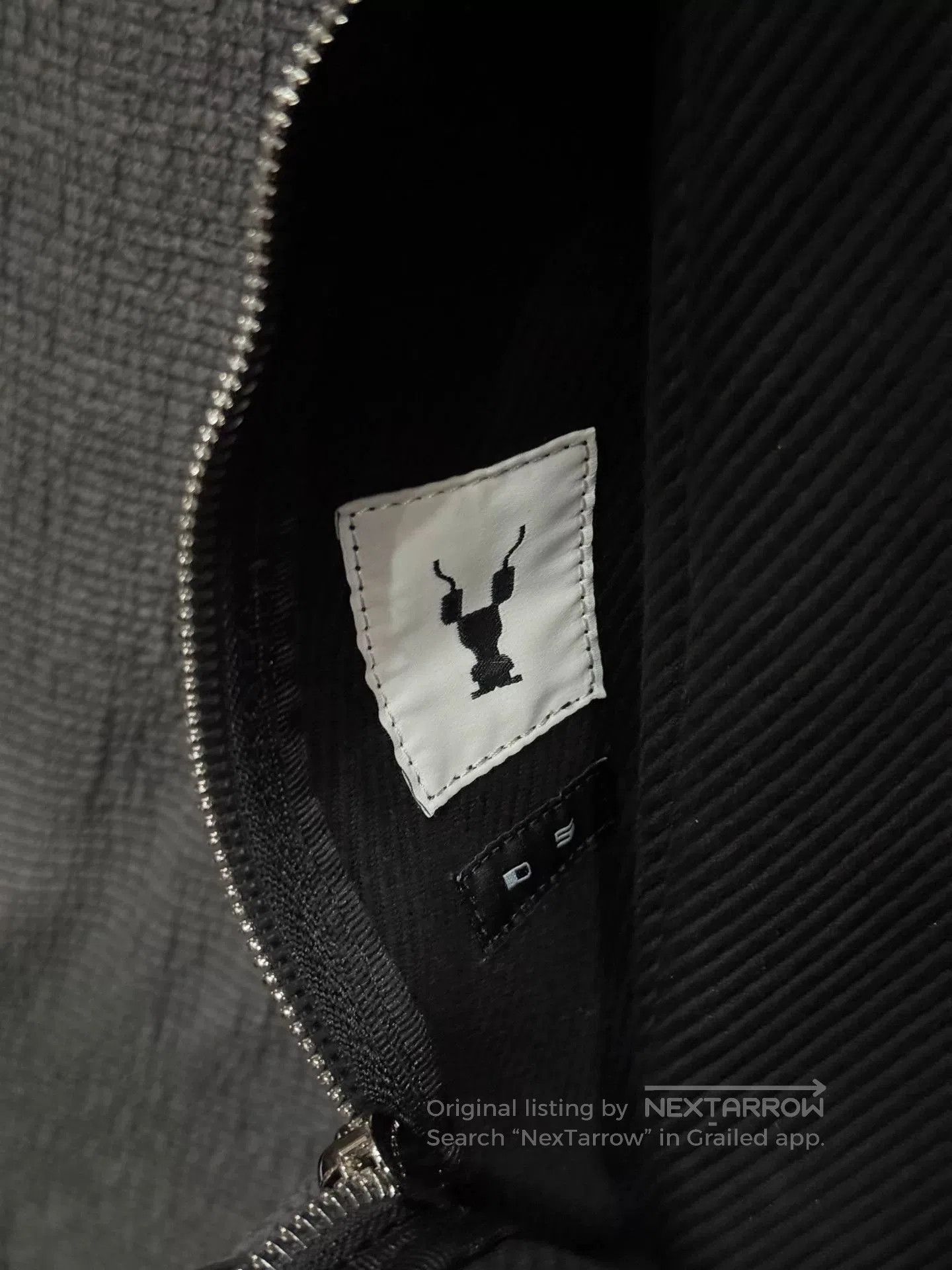 Rick Owens rick owens embroidered backpack bag. Size ONE SIZE - 8 Thumbnail