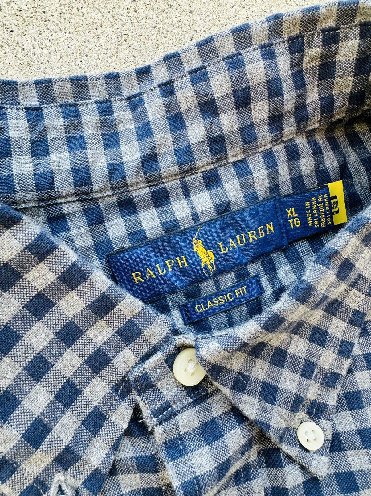 Polo Ralph Lauren Polo Ralph Lauren Gingham Shirt Xl Flesh Rider Button Up Size US XL / EU 56 / 4 - 4 Thumbnail