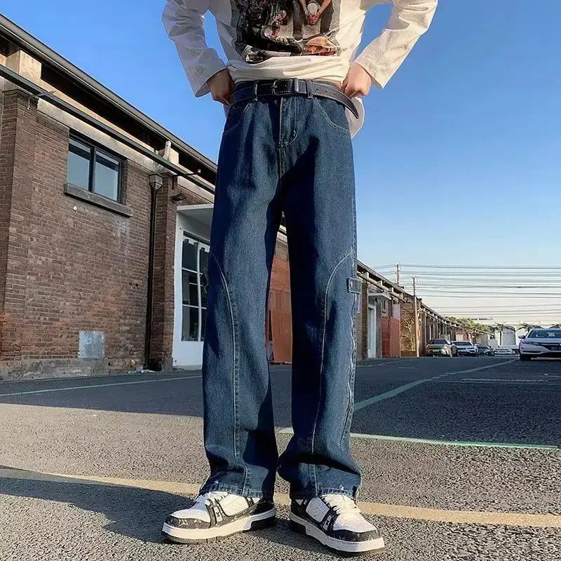 Japanese Brand Hip hop high street letter jeans Size US 32 / EU 48 - 1 Thumbnail