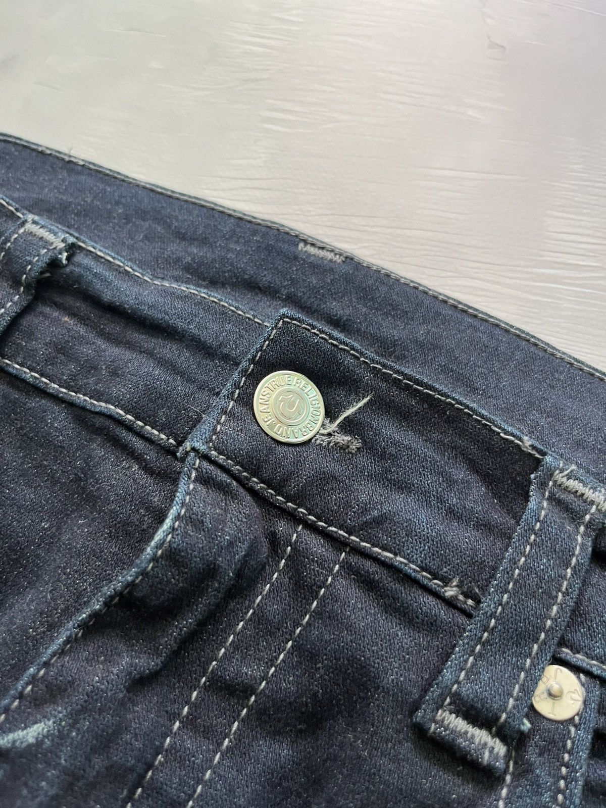 True Religion True Religion Rocco Relaxed Skinny Jeans Streetwear Black Size US 36 / EU 52 - 6 Thumbnail