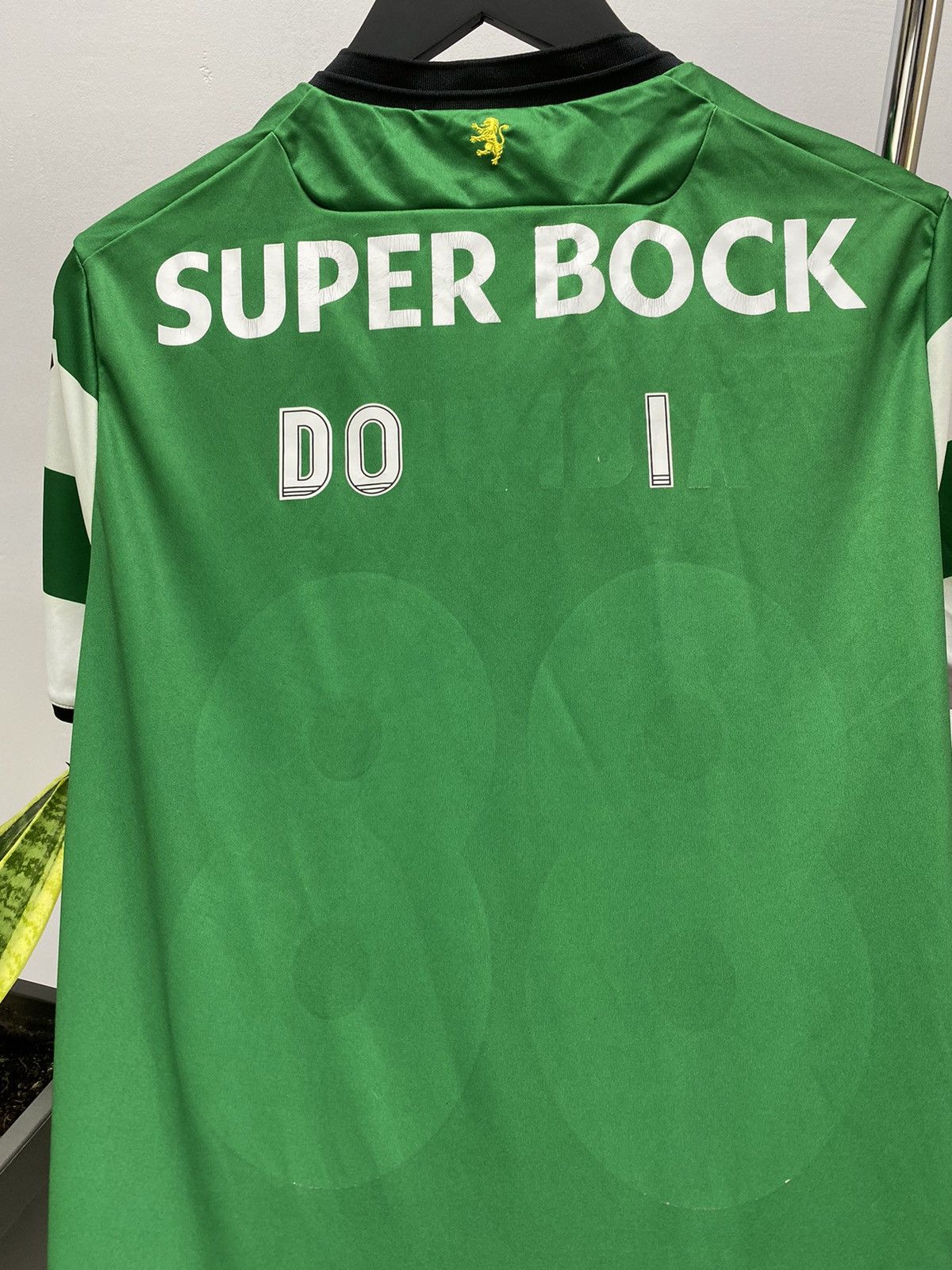 Macron Sporting Macron Home 2015 2016 #88 Doumbia Soccer Jersey Size US L / EU 52-54 / 3 - 22 Thumbnail