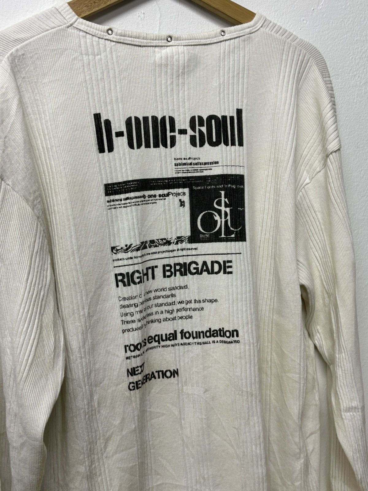 Vintage Y2k B One Soul Projects Printed