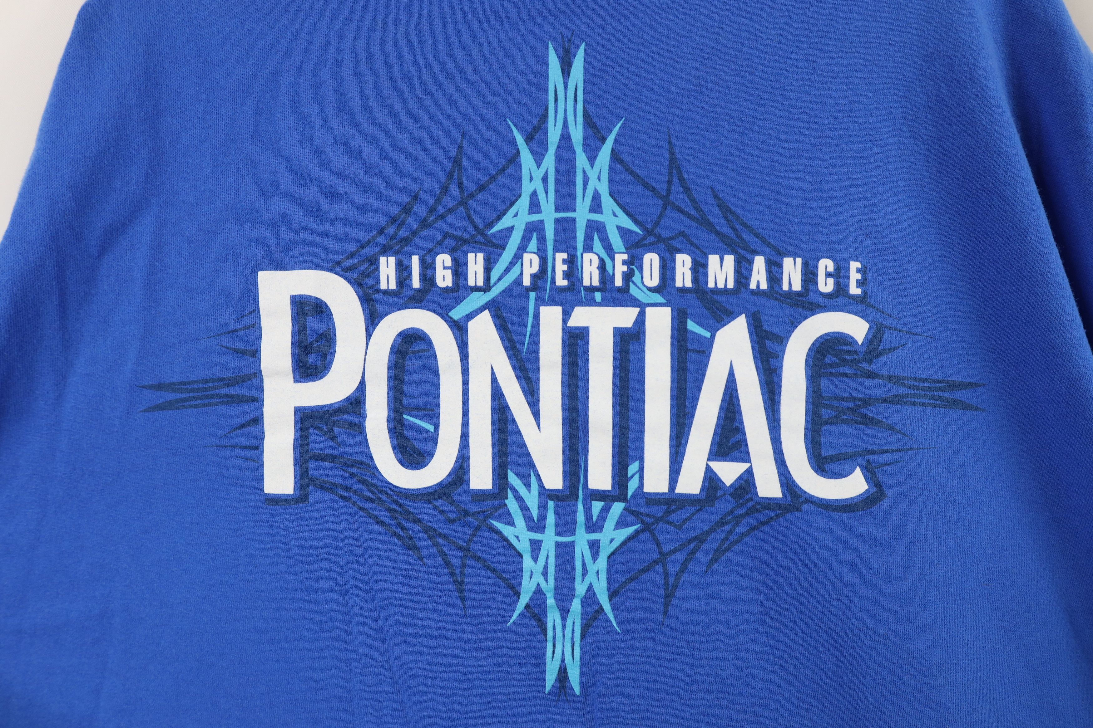 Vintage Vintage 90s Y2K Streetwear Performance Pontiac Car T-Shirt Size US XXL / EU 58 / 5 - 13 Thumbnail