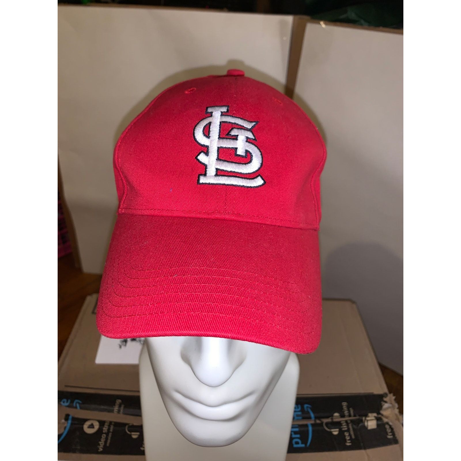 MLB St Louis Cardinals Hat Red Adjustable MLB Baseball Cap Size ONE SIZE - 1 Thumbnail