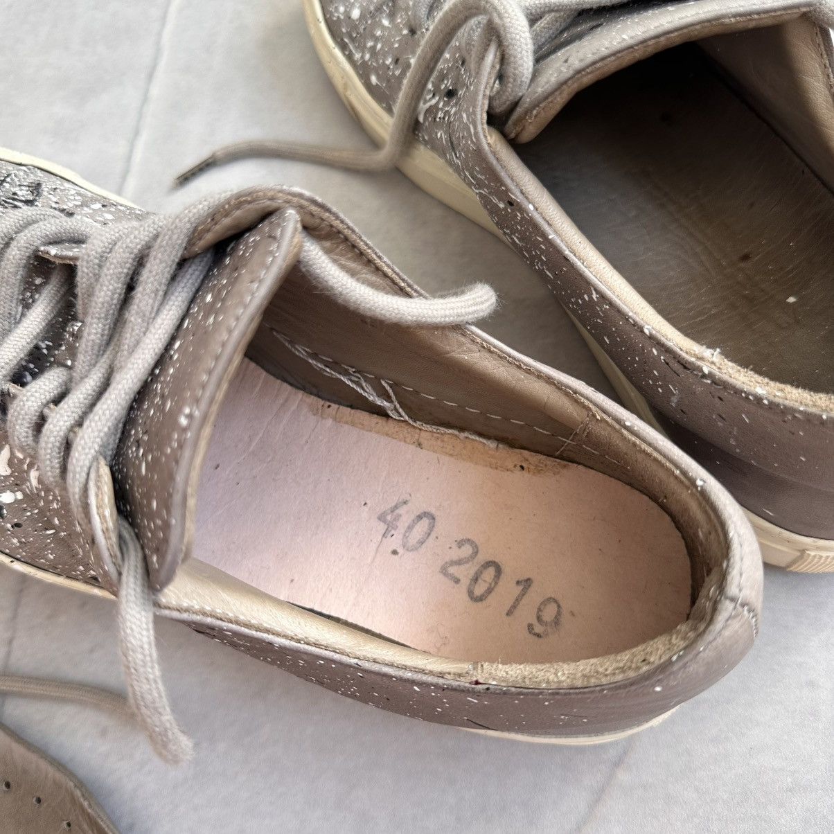 The Last Conspiracy Splashed The Last Conspiracy Sneakers Shoes Margiela Vibe Size US 7 / EU 40 - 11 Thumbnail
