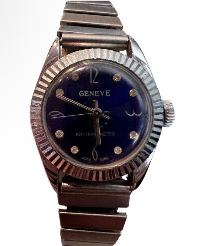 Pulsar VTG Universal Geneve Ladies Watch – Blue Dial, Antimagnetic Size ONE SIZE - 3 Thumbnail