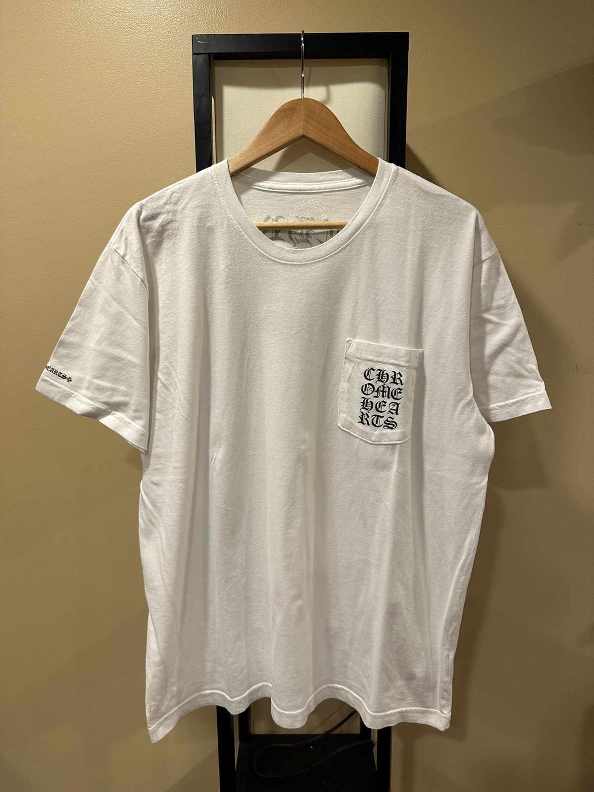 Chrome Hearts Chrome Hearts Script Logo White Short Sleeve T-Shirt Size US XL / EU 56 / 4 - 3 Thumbnail