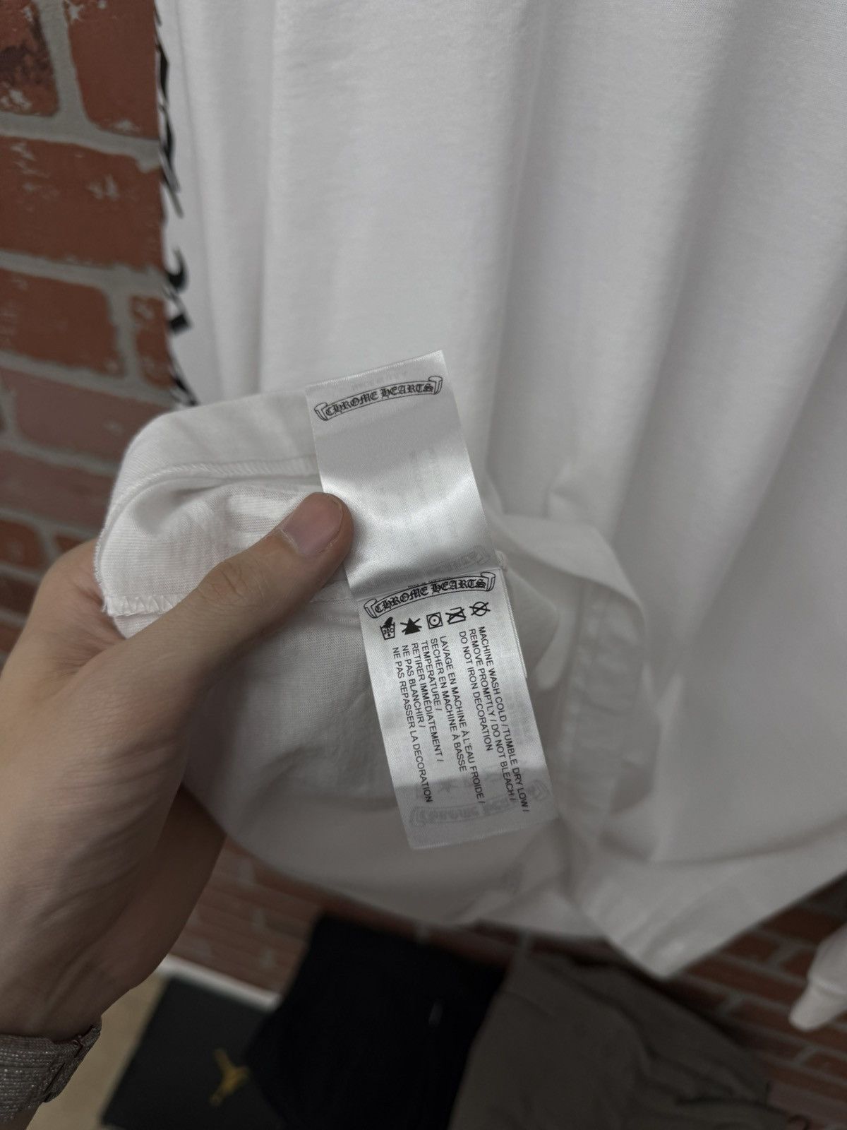Chrome Hearts Chrome Hearts Long Sleeve Size Large (NEW) White Size US L / EU 52-54 / 3 - 9 Thumbnail