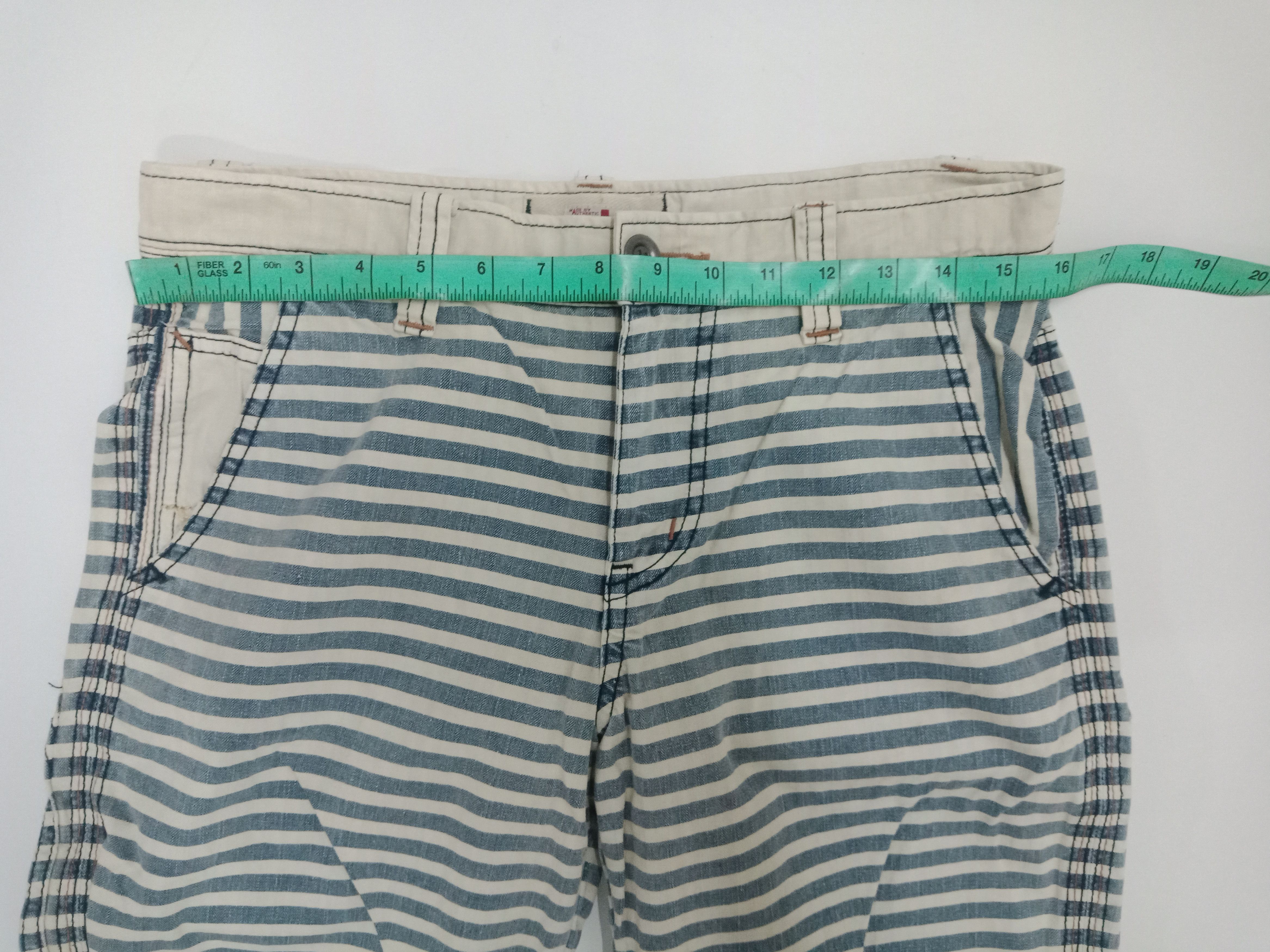 Japanese Brand Cube Sugar Prisoner Stripes Pants #P1 Size US 31 - 6 Thumbnail