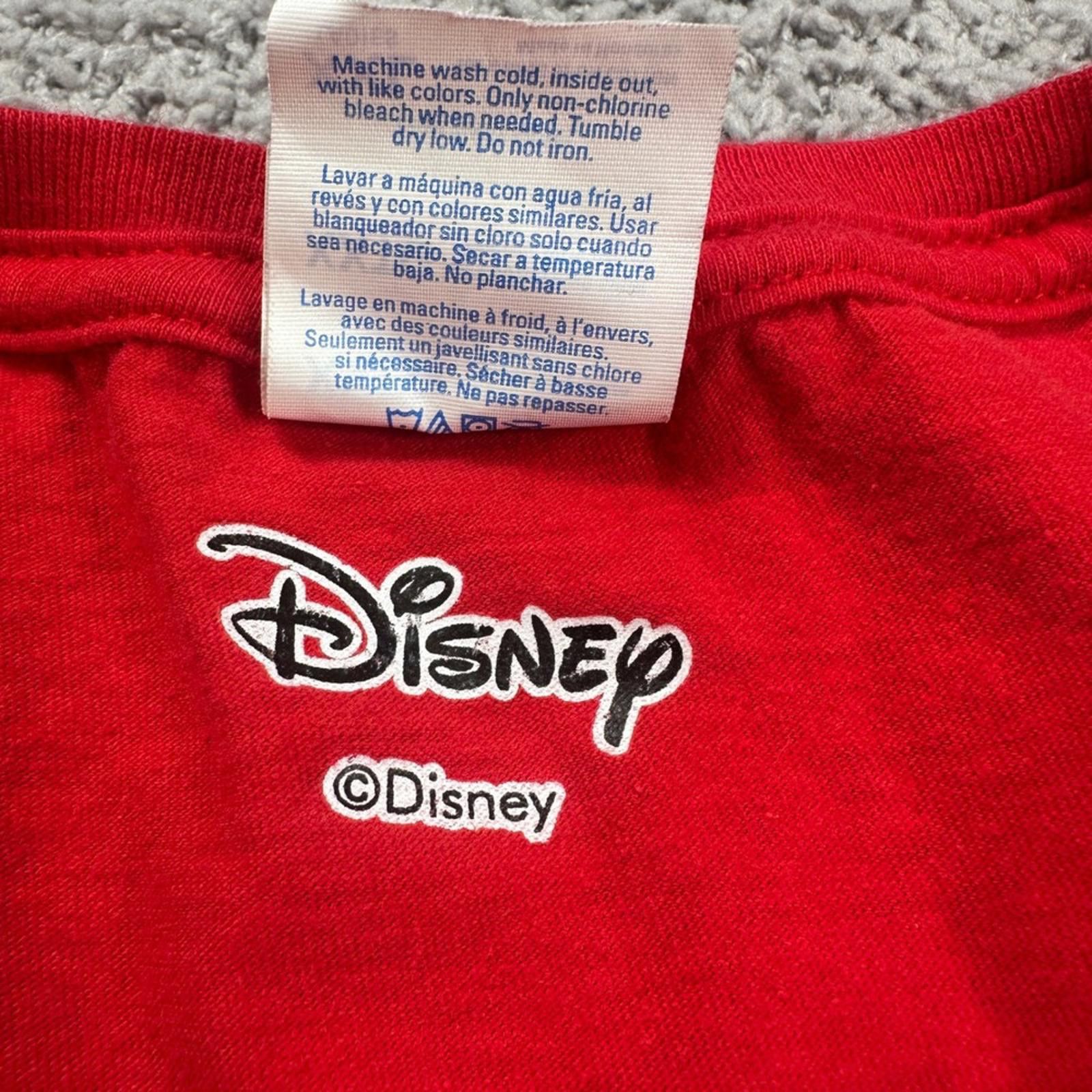 Disney Disney Mickey Mouse Christmas Lights Red T Shirt Women XXL Size XXL / US 16-18 / IT 52-54 - 5 Thumbnail