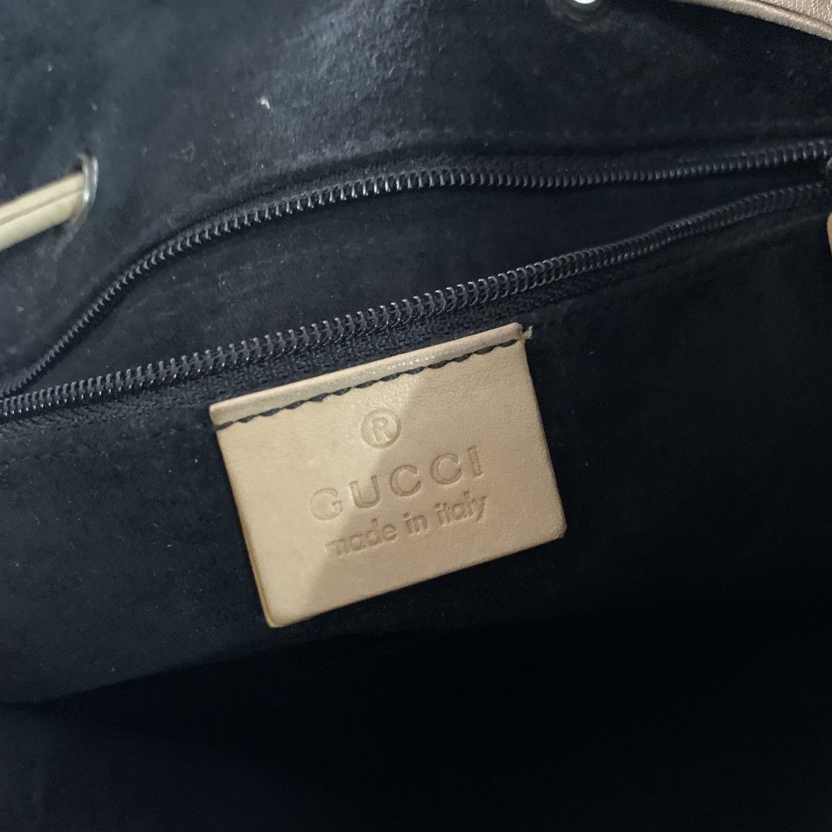 Gucci Gucci Shoulder Leather Hobo Handbag Size ONE SIZE - 12 Thumbnail