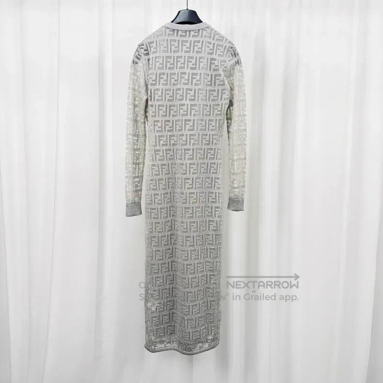 Fendi Fendi All-Printed Double Layer Dress Size S / US 4 / IT 40 - 2 Thumbnail