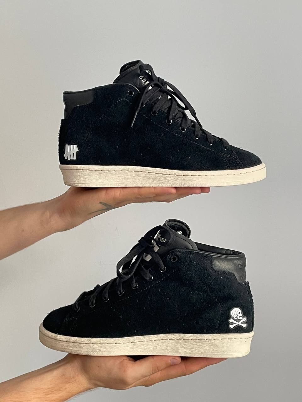 Adidas × Neighborhood × Undefeated Adidas x Neigborhood x Undefeated Official 80s Mid Sneakers Size US 7 / EU 40 - 1 Thumbnail