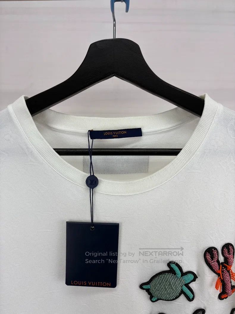 Louis Vuitton Louis Vuitton Ocean Beaded Short Sleeve Size US M / EU 48-50 / 2 - 3 Thumbnail