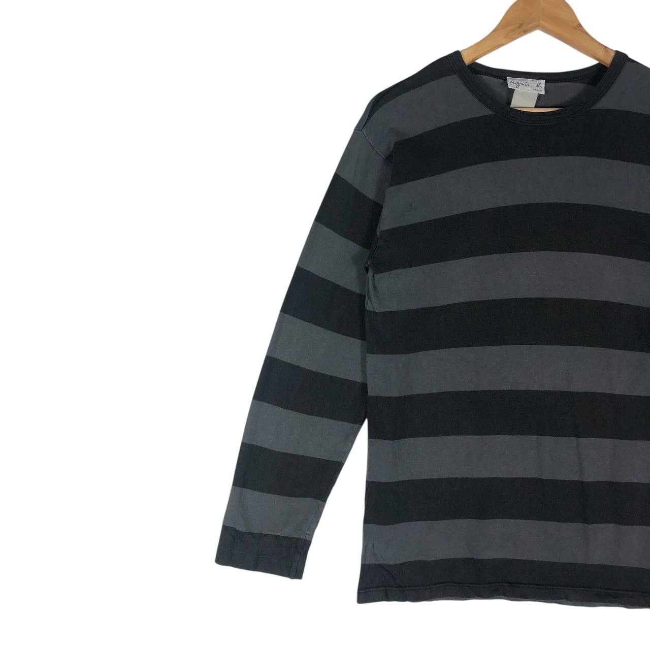 agnes b. Vintage Agnes b. Stripe Long Sleeve T-Shirt Size US M / EU 48-50 / 2 - 3 Thumbnail
