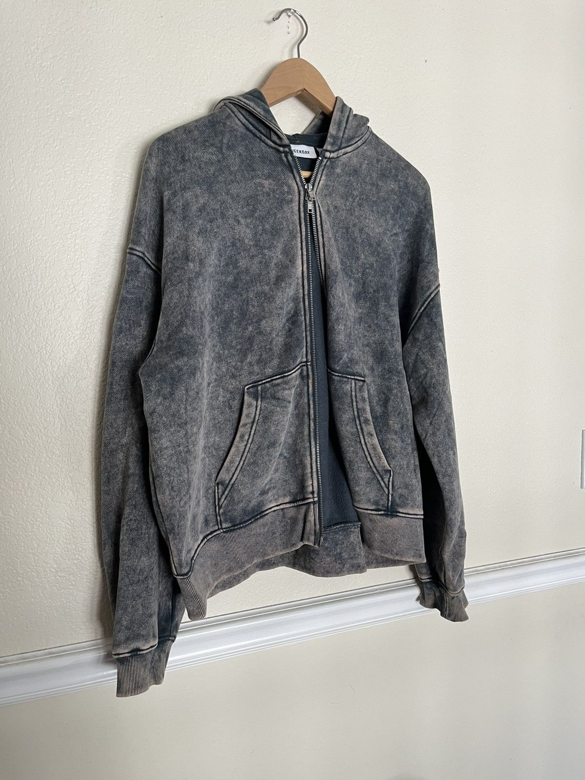 Weekday Weekday double zip hoodie Size US XS / EU 42 / 0 - 2 Thumbnail
