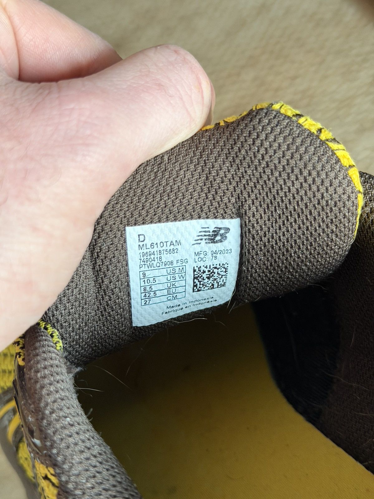 New Balance Amine X New Balance T610 Size US 9 / EU 42 - 6 Thumbnail