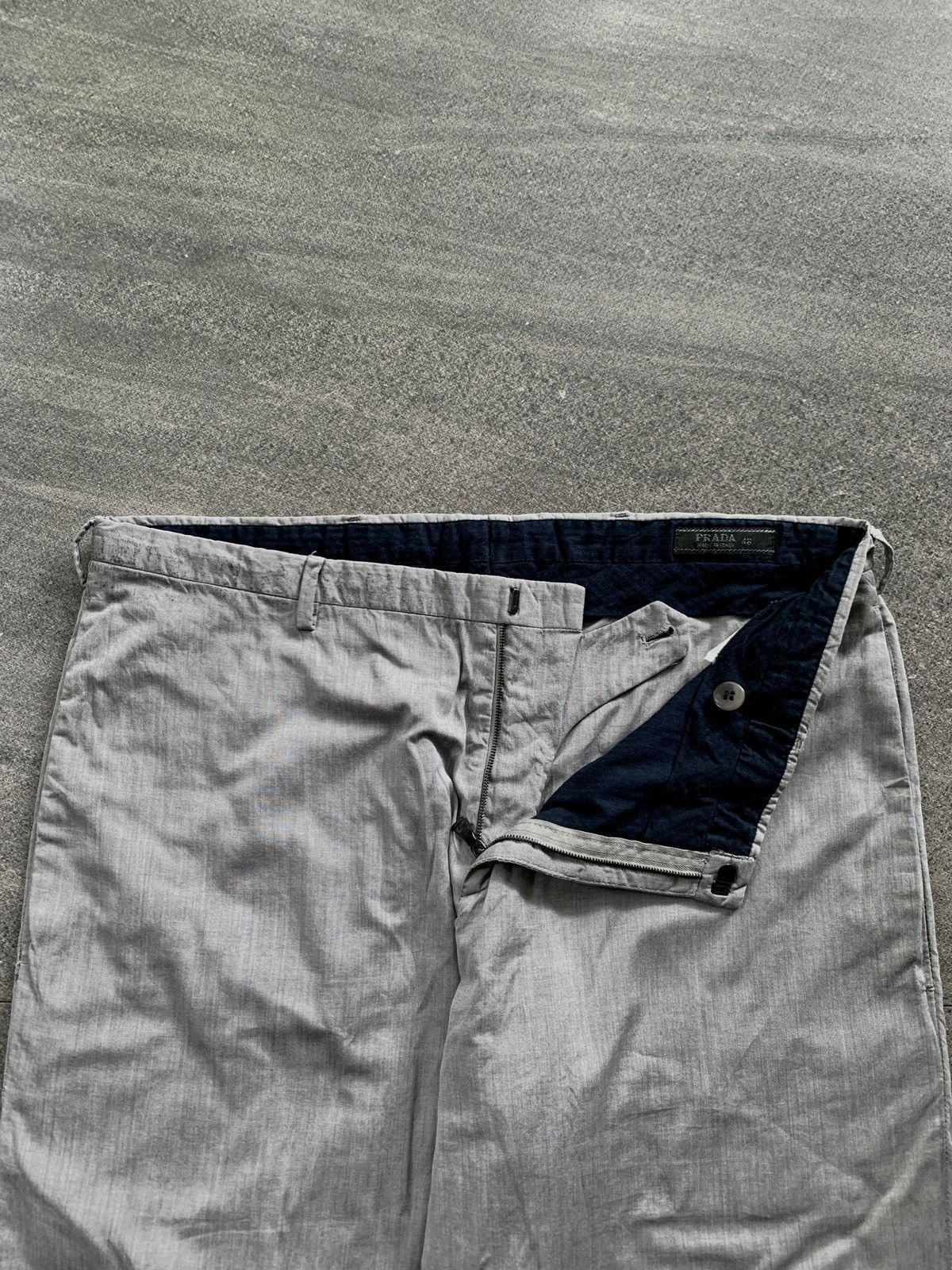 Prada FREE TAX! Light Cotton Trousers Size US 31 - 4 Thumbnail