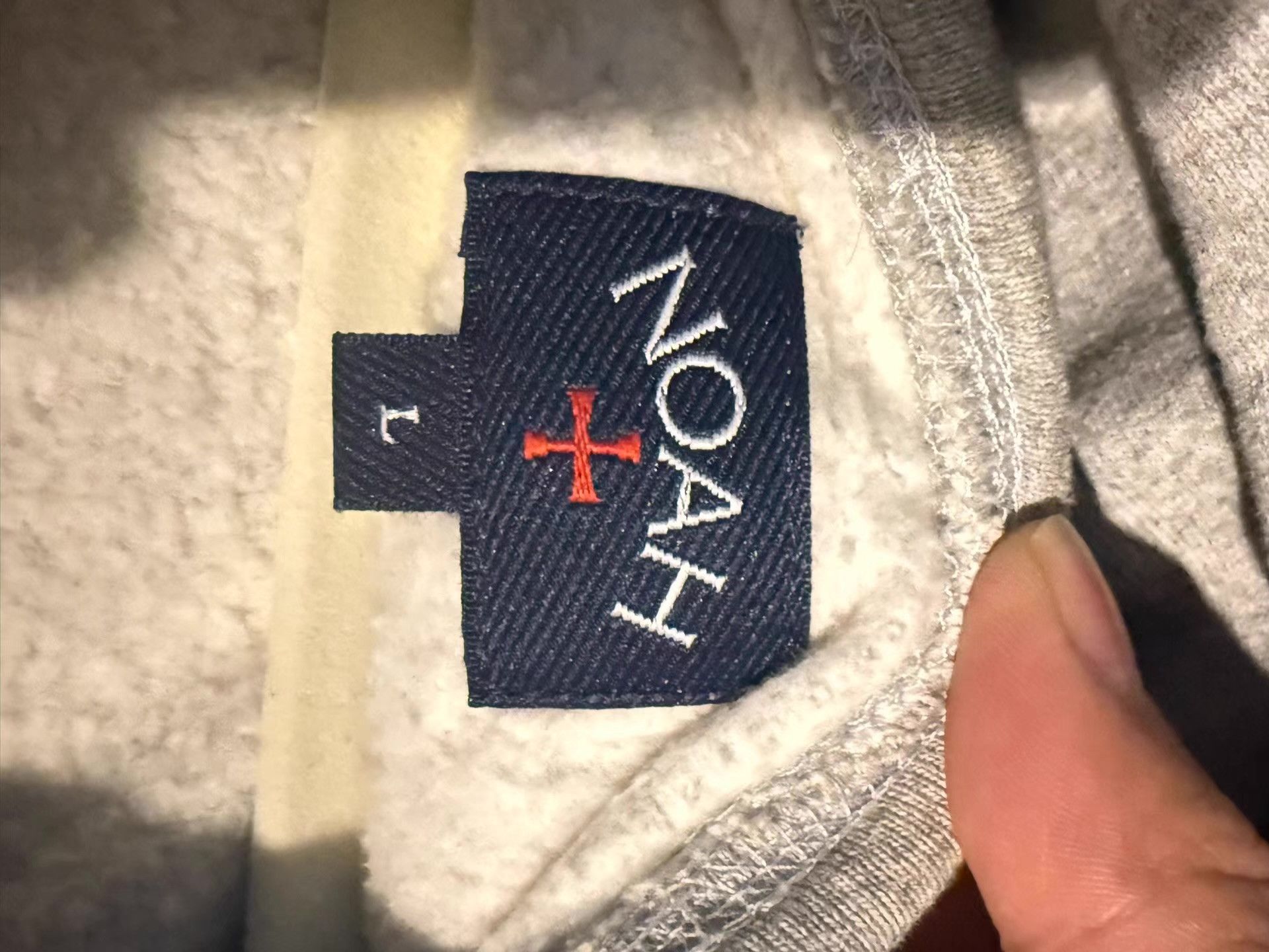 Noah NOAH Core Logo Hoodie Heather Grey hoodie。 Ｑ20 Size US L / EU 52-54 / 3 - 4 Thumbnail