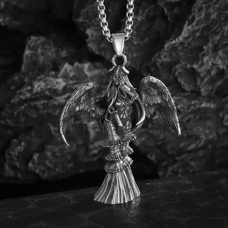 Jewelry Handmade Raven Spear Necklace Size ONE SIZE - 4 Thumbnail