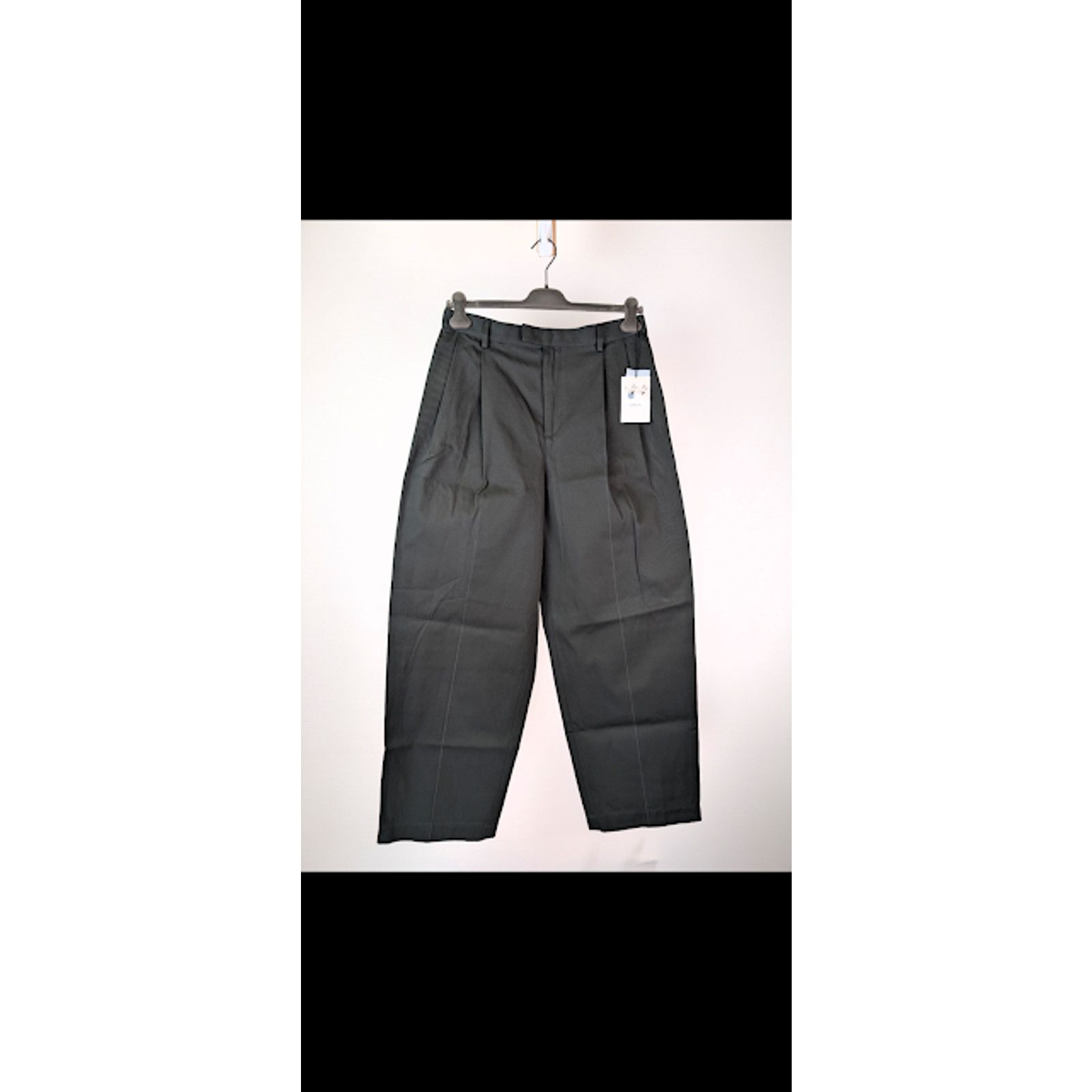 Bottega Veneta o1rshd1 Relaxed-Fit Cotton Twill Trousers Pant in Camping Size US 28 / EU 44 - 8 Thumbnail