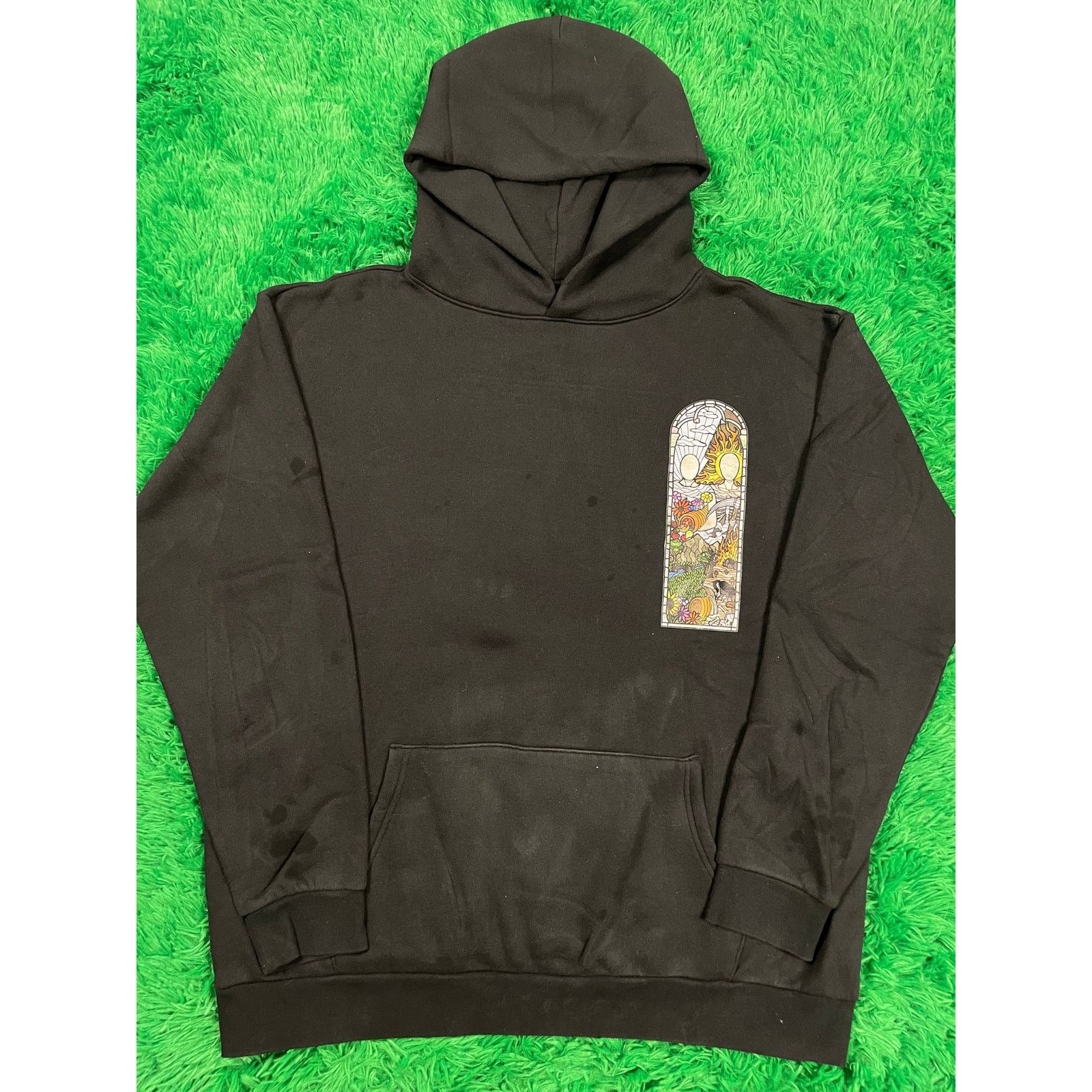 Who Decides War WDW Stained Glass Hoodie XL Used Size US XL / EU 56 / 4 - 1 Thumbnail