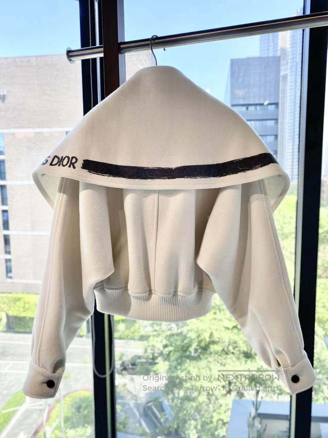 Dior Dior Navy collar wool coat| Size 4XL / US 24-26 - 3 Thumbnail