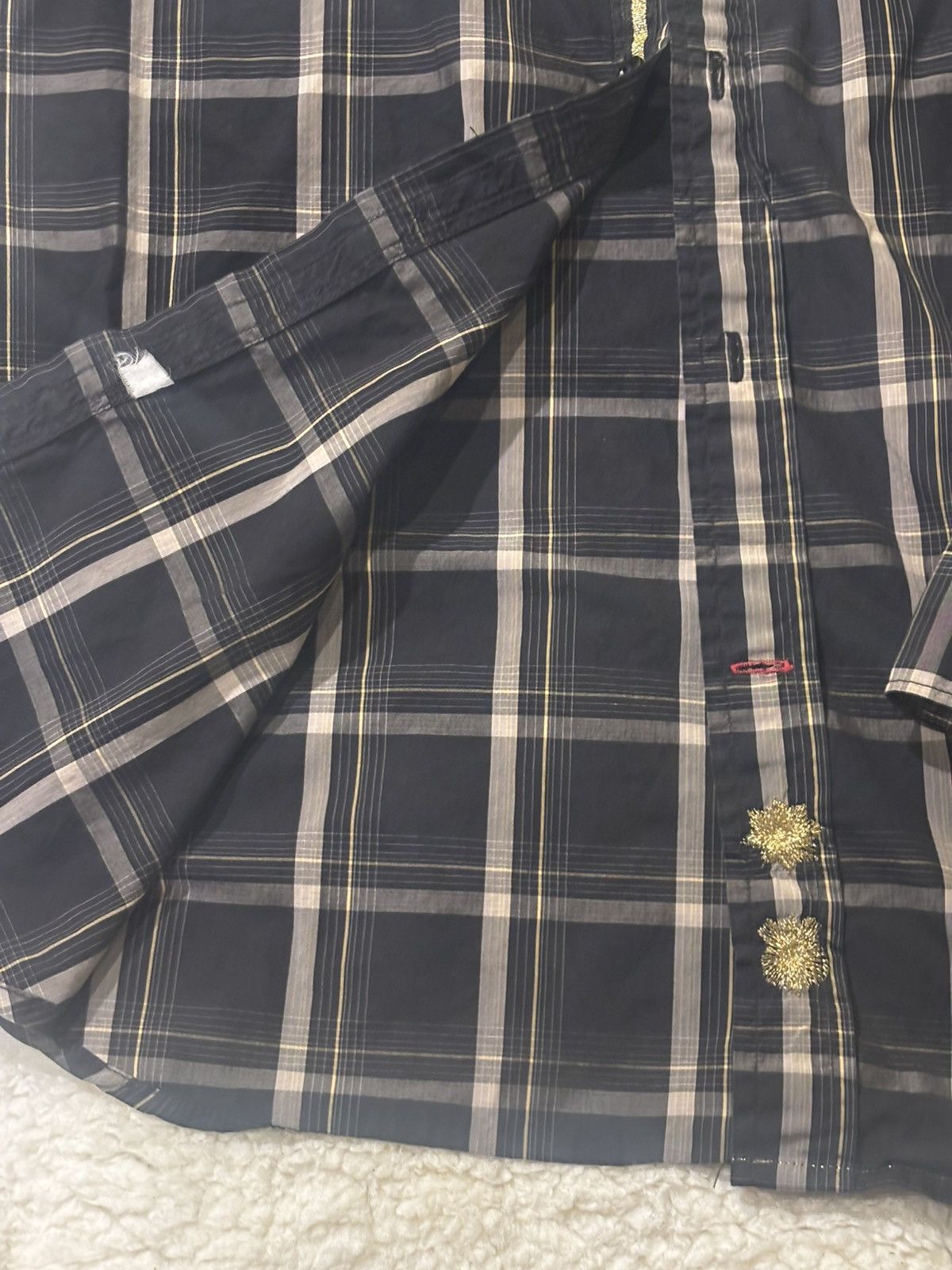Guess Men’s black plaid shirt2233 Size US M / EU 48-50 / 2 - 8 Thumbnail