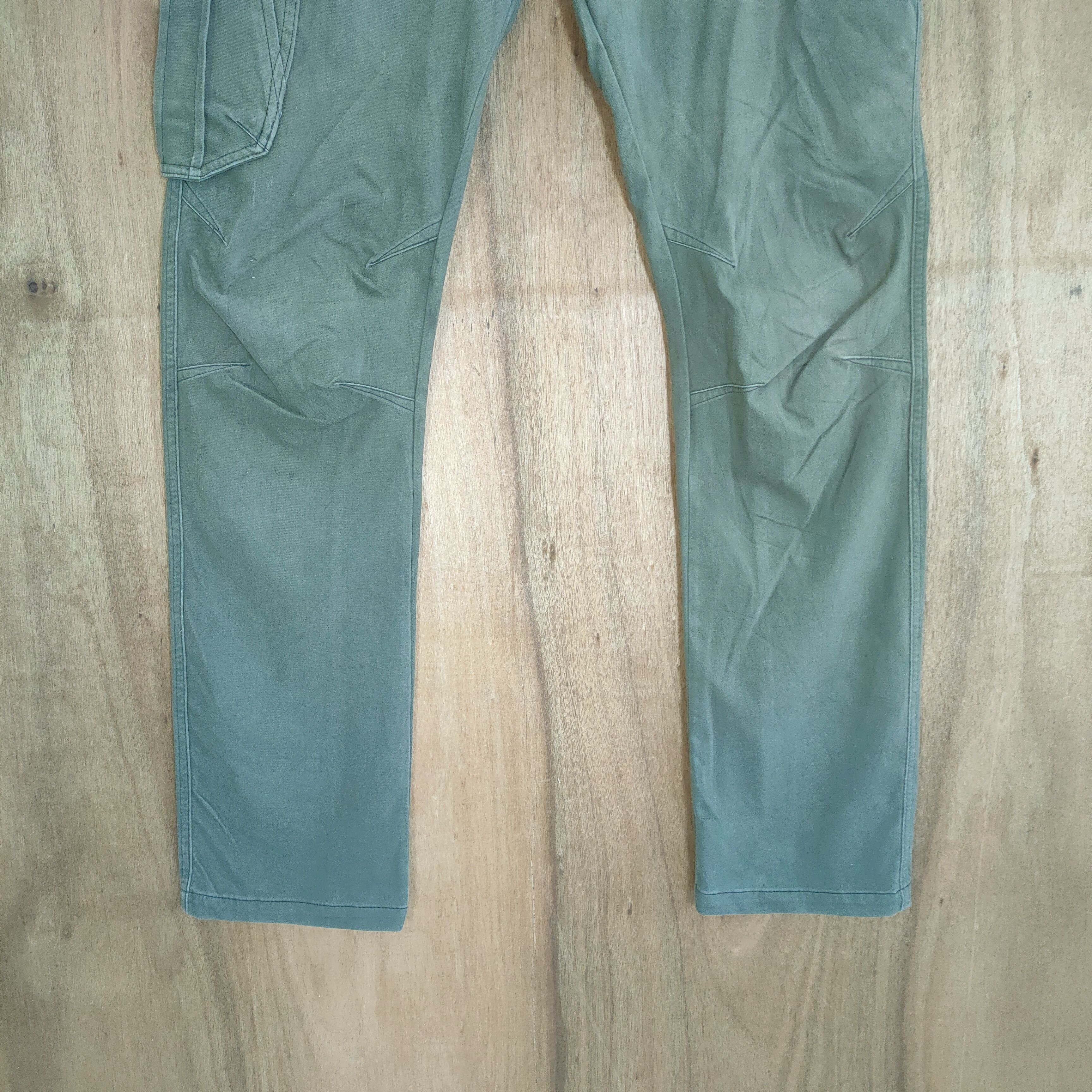 Japanese Brand JAPANESE BRAND GREEN CARGO PANTS Size US 32 / EU 48 - 3 Thumbnail