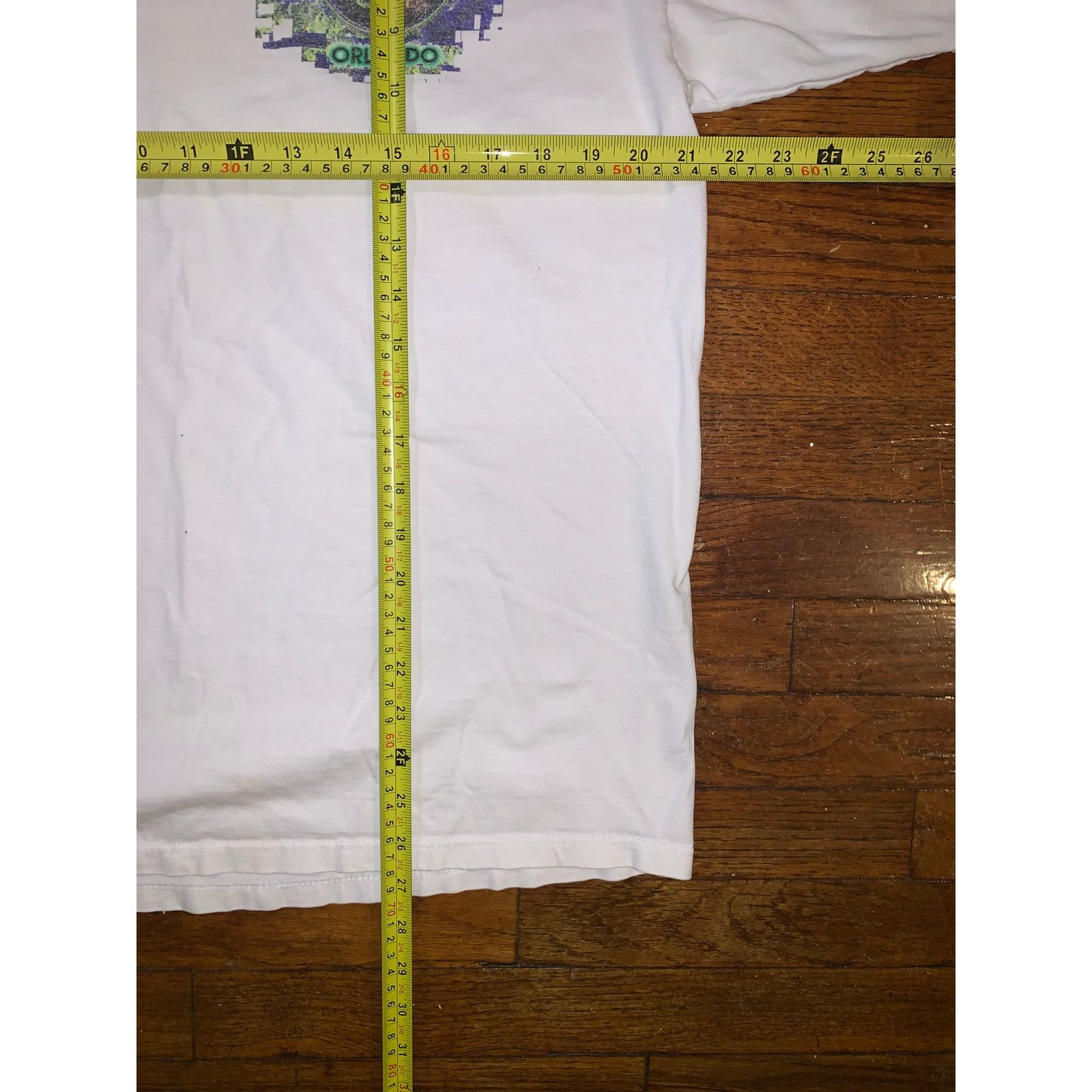 Hard Rock Cafe × Vintage Hard Rock Cafe Orlando USA White Heavyweight T Shirt Large Size US L / EU 52-54 / 3 - 6 Thumbnail