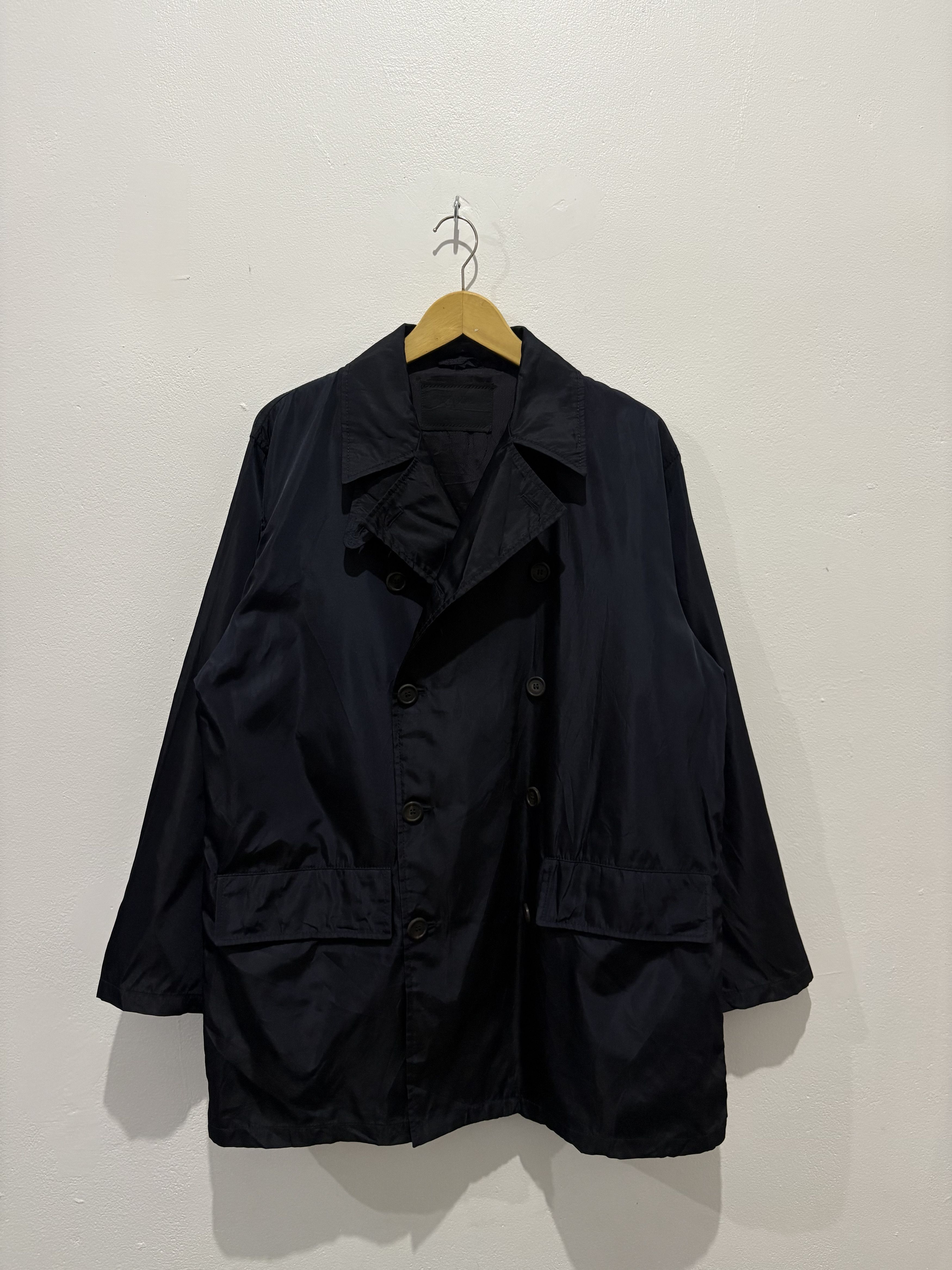 Prada Vintage Prada Nylon Trench Coat jacket Size S / US 4 / IT 40 - 3 Thumbnail