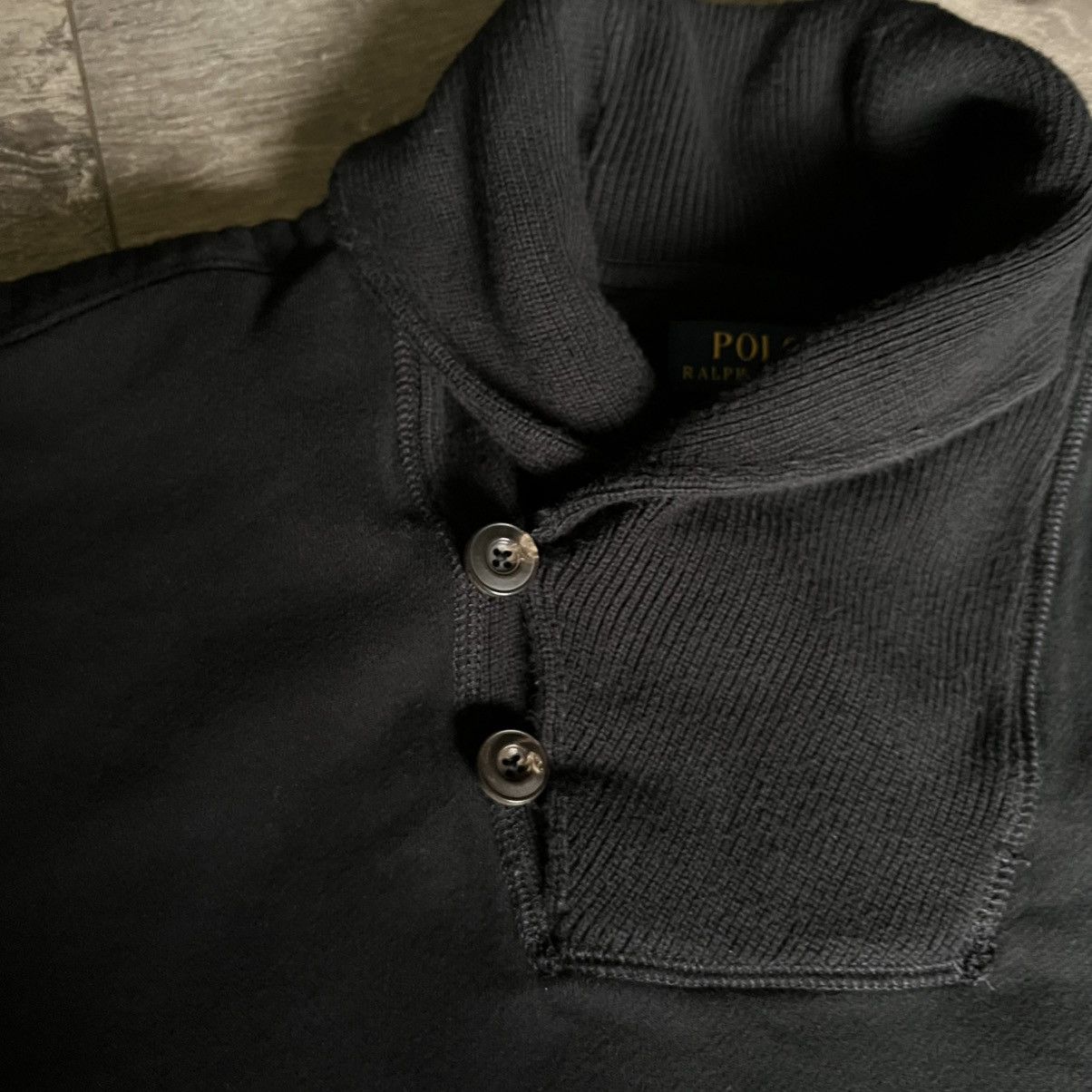 Polo Ralph Lauren Polo Ralph Lauren Shawl Collar Downhill Racing Sweatshirt Size US XL / EU 56 / 4 - 7 Thumbnail