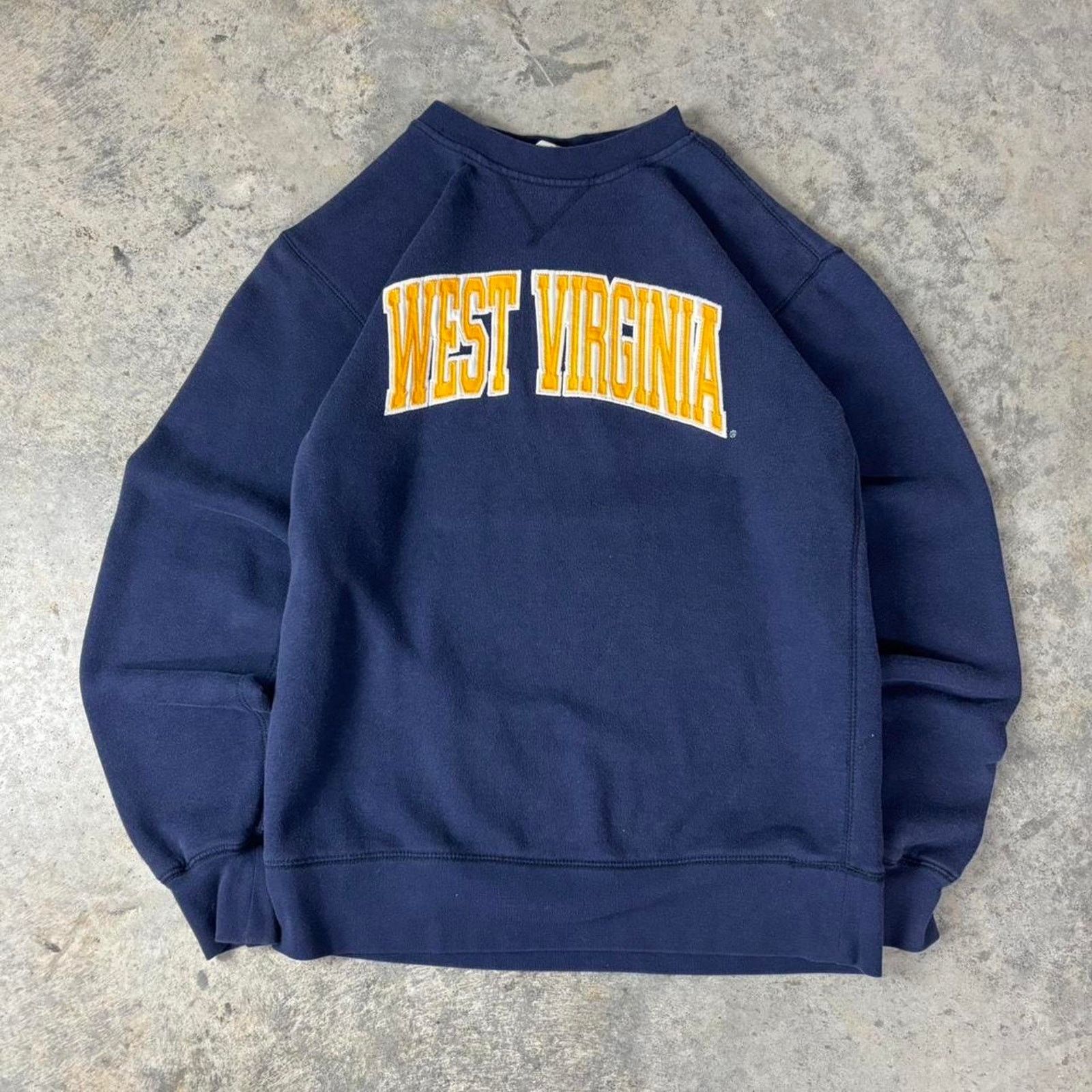 Vintage Y2K West Virginia University Crewneck Size S / US 4 / IT 40 - 1 Thumbnail