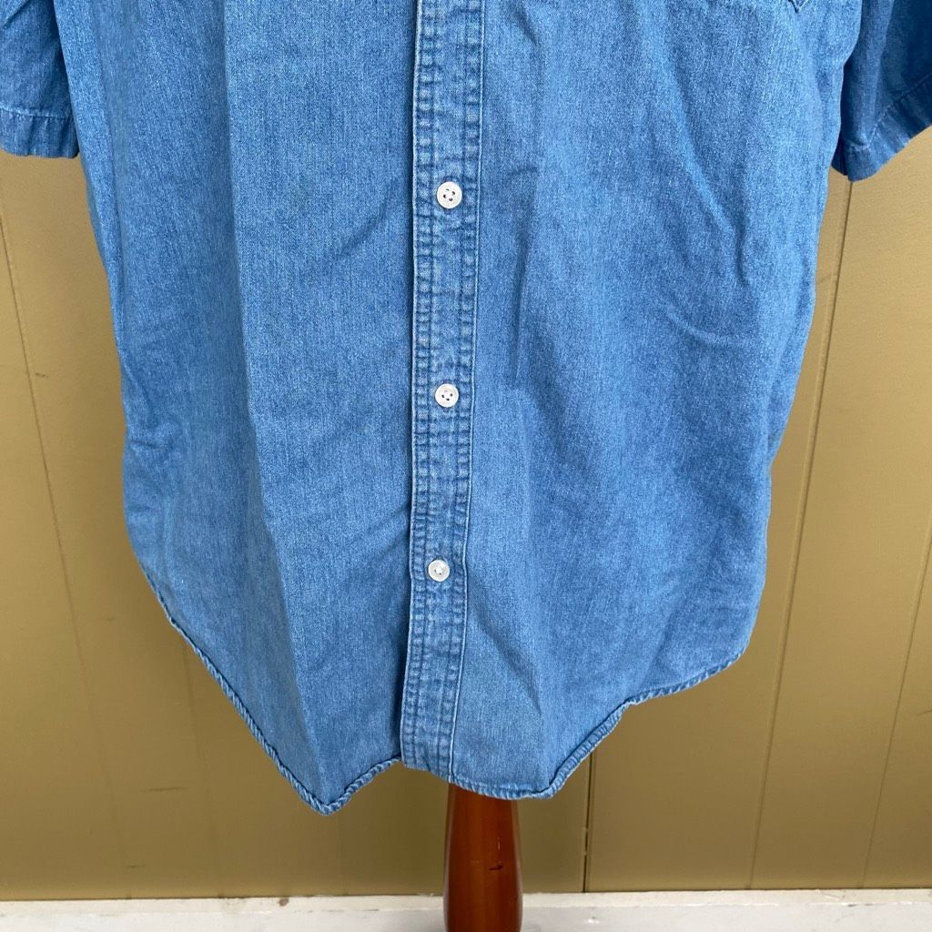 Other Open trails men XL 100% cotton button down short sleeve Size US XL / EU 56 / 4 - 2 Thumbnail