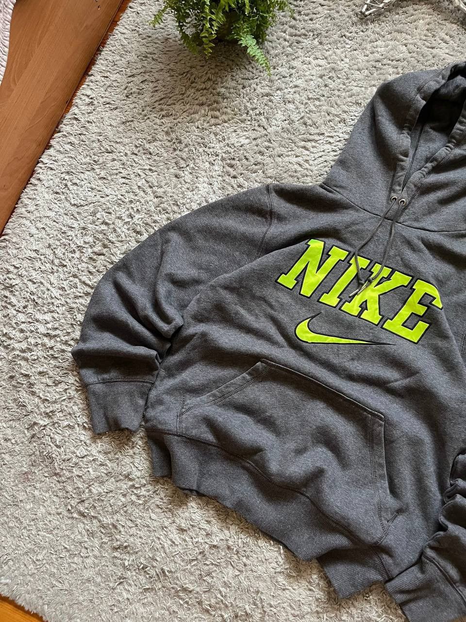 Nike × Vintage Nike Hoodie Vintage Streetwear Big Logo Rare Swoosh Size US S / EU 44-46 / 1 - 4 Thumbnail