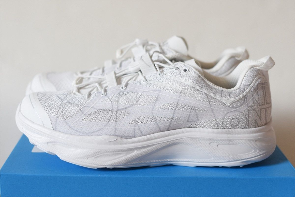 Hoka Hoka One One Huaka Origins 'White Grey' - 10us Size US 10 / EU 43 - 2 Thumbnail