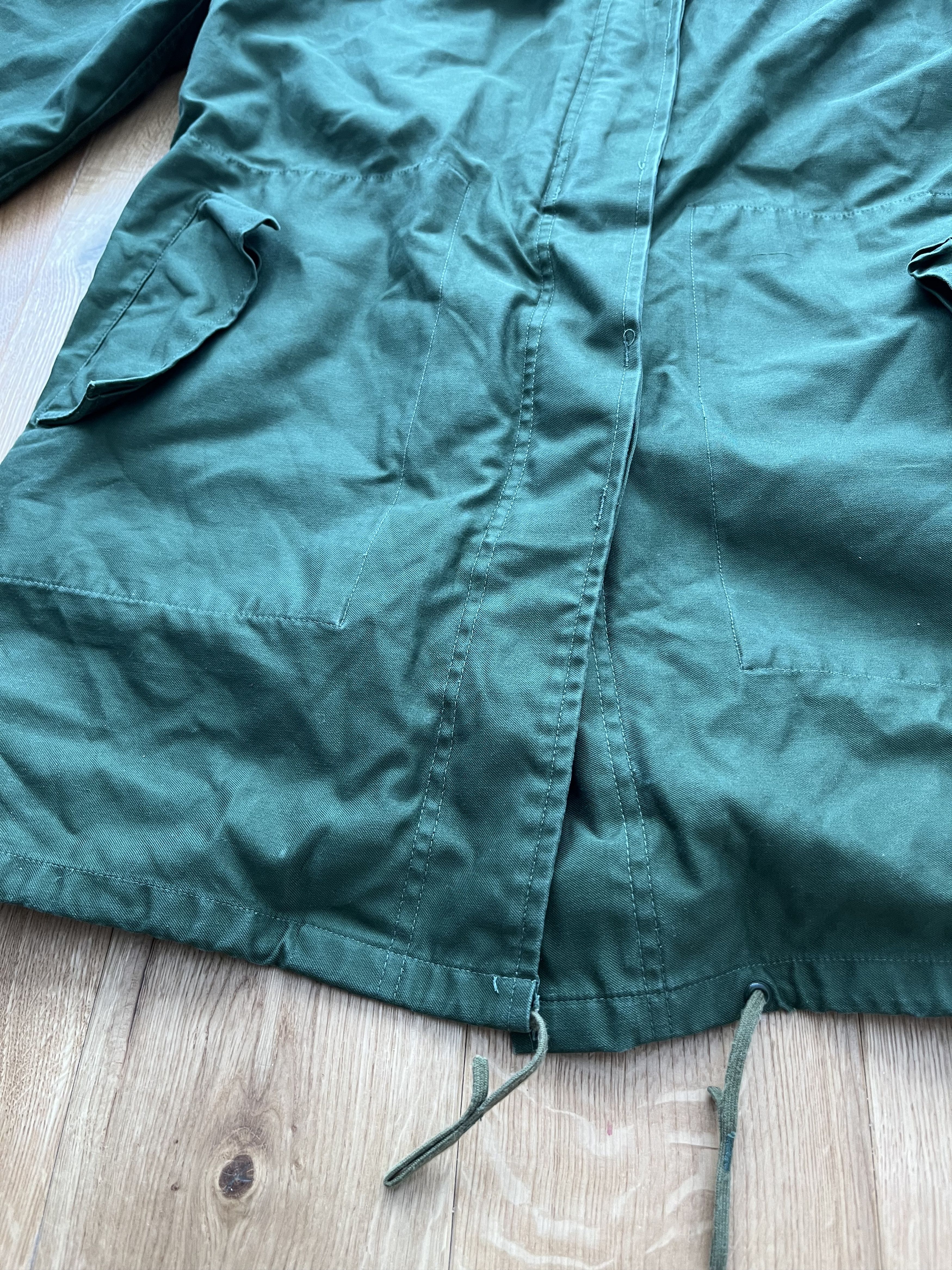Vintage Bundeswehr West Germany Army 1970s M L WOMEN 42 DE parka Size M / US 6-8 / IT 42-44 - 3 Thumbnail